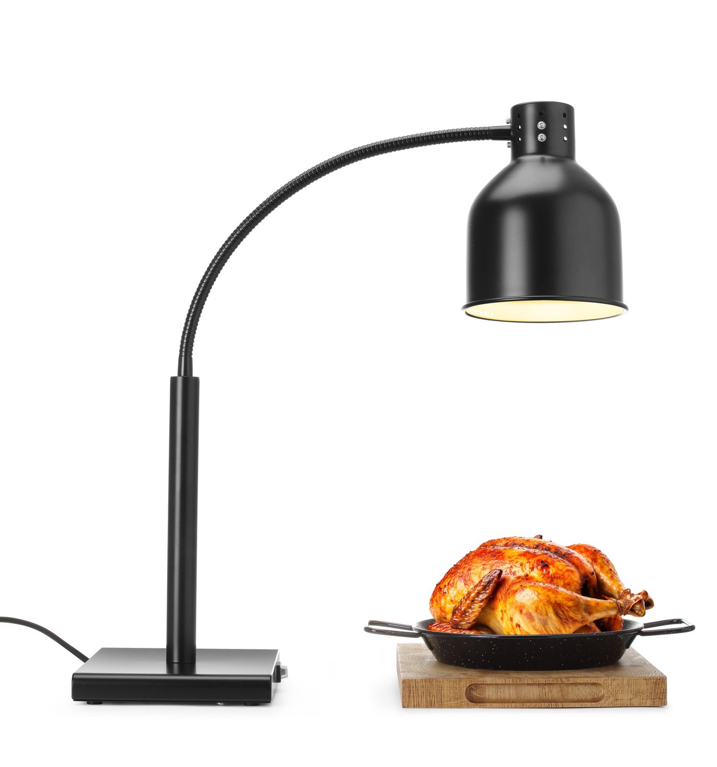 Flexibilná ohrievacia lampa , HENDI, Čierna, 220-240V/250W, 268x200x(H)660mm Kod 273838