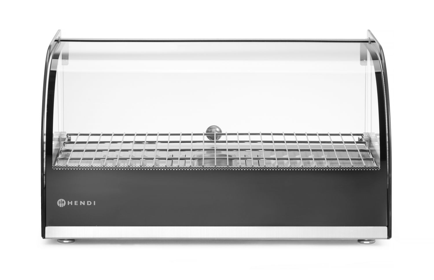 Vyhrievaný pultový displej, HENDI, jedno úrovňová, Čierna, 220-240V/800W, 554x376x(H)311mm 273982