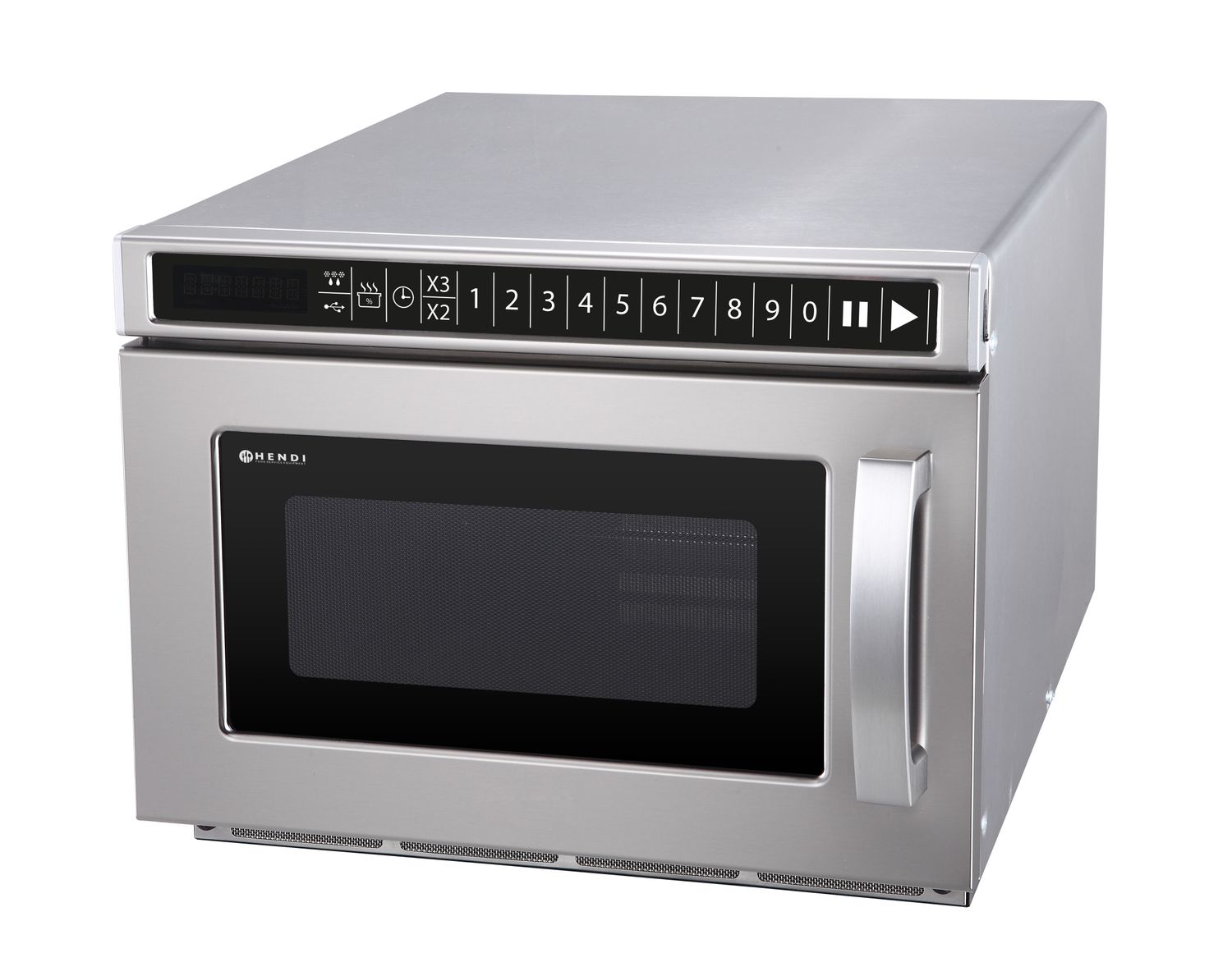 Mikrovlnná rúra s možnosťou programovania a USB portom 1800 W, HENDI, 230V/3000W, 560x419x(H)336mm s možnosťou programovania , Kód: 281376