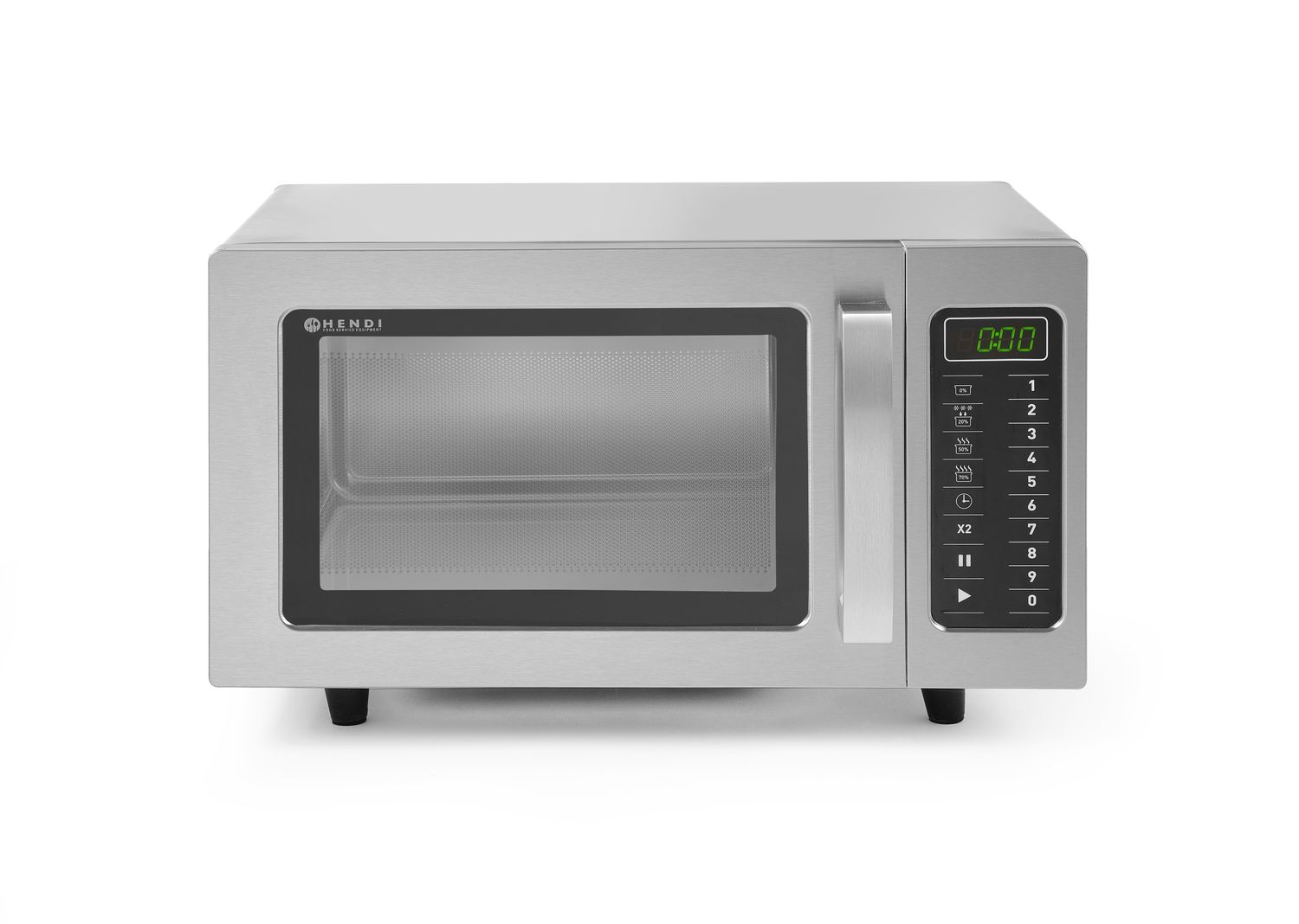 Mikrovlnná rúra s možnosťou programovania 1000 W, HENDI, 23L, 230V/1550W, 509x572x(H)306mm s možnosťou programovania , Kód: 281444