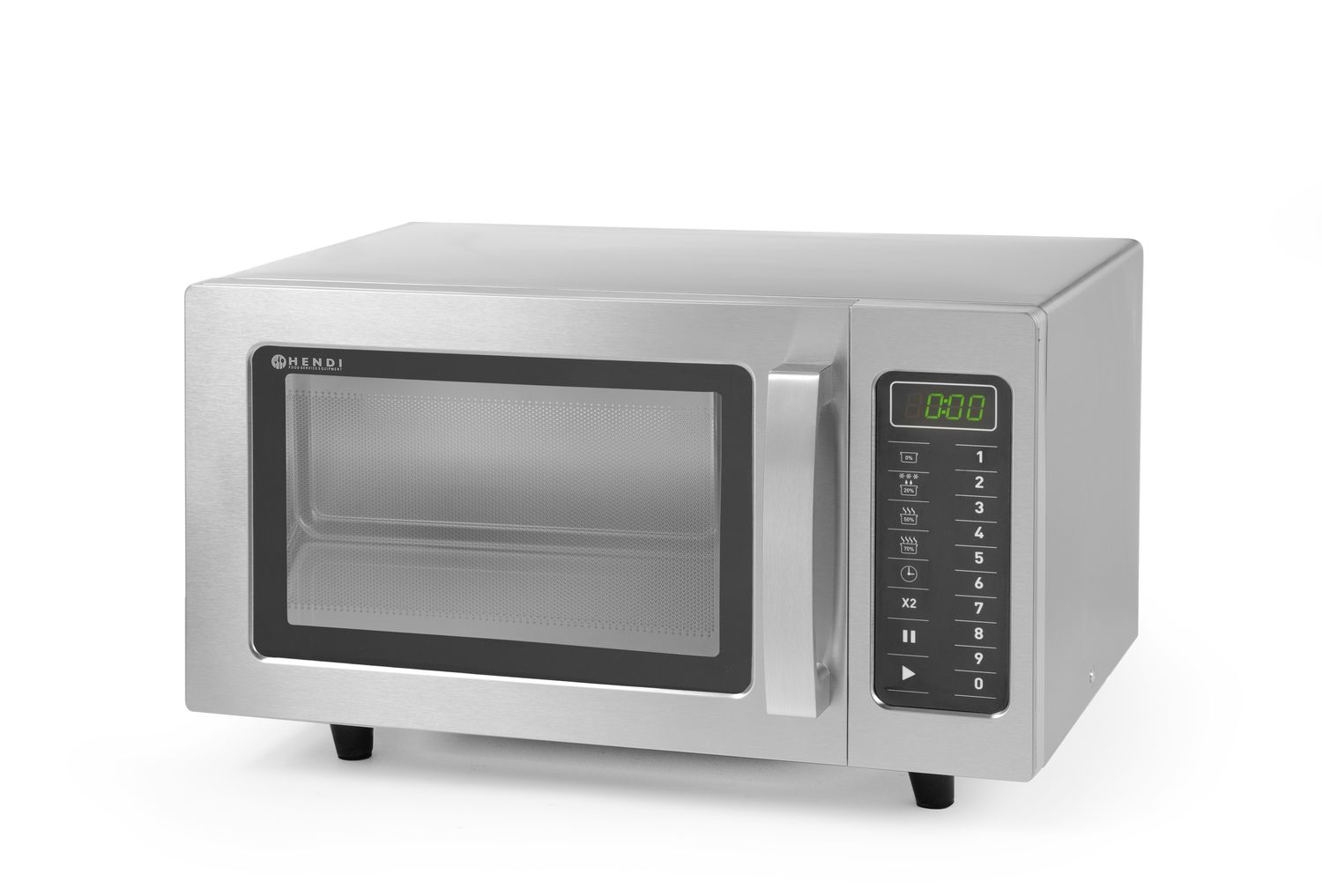 Mikrovlnná rúra s možnosťou programovania 1000 W, HENDI, 23L, 230V/1550W, 509x572x(H)306mm s možnosťou programovania , Kód: 281444