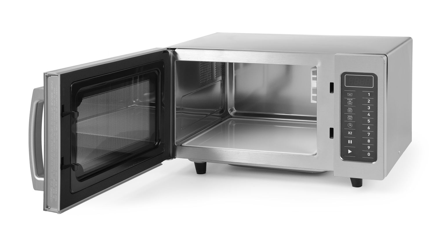 Mikrovlnná rúra s možnosťou programovania 1000 W, HENDI, 23L, 230V/1550W, 509x572x(H)306mm s možnosťou programovania , Kód: 281444