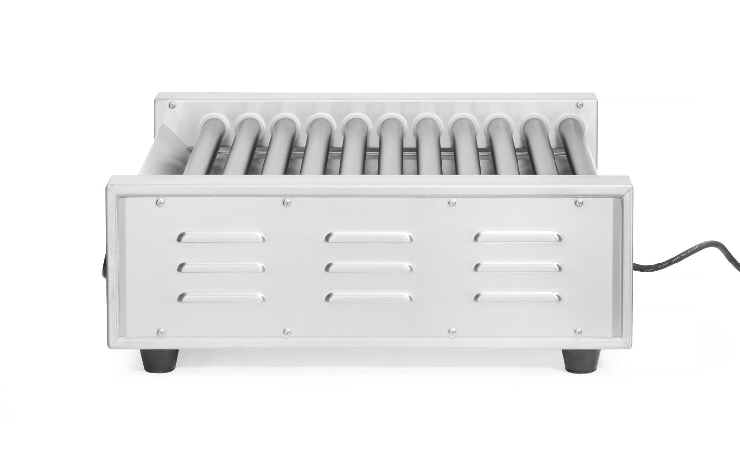 Valčekový ohrievač párkov dvojzónový, HENDI, 11 valčekov, 230V/1180W, 530x525x(H)180mm 268704
