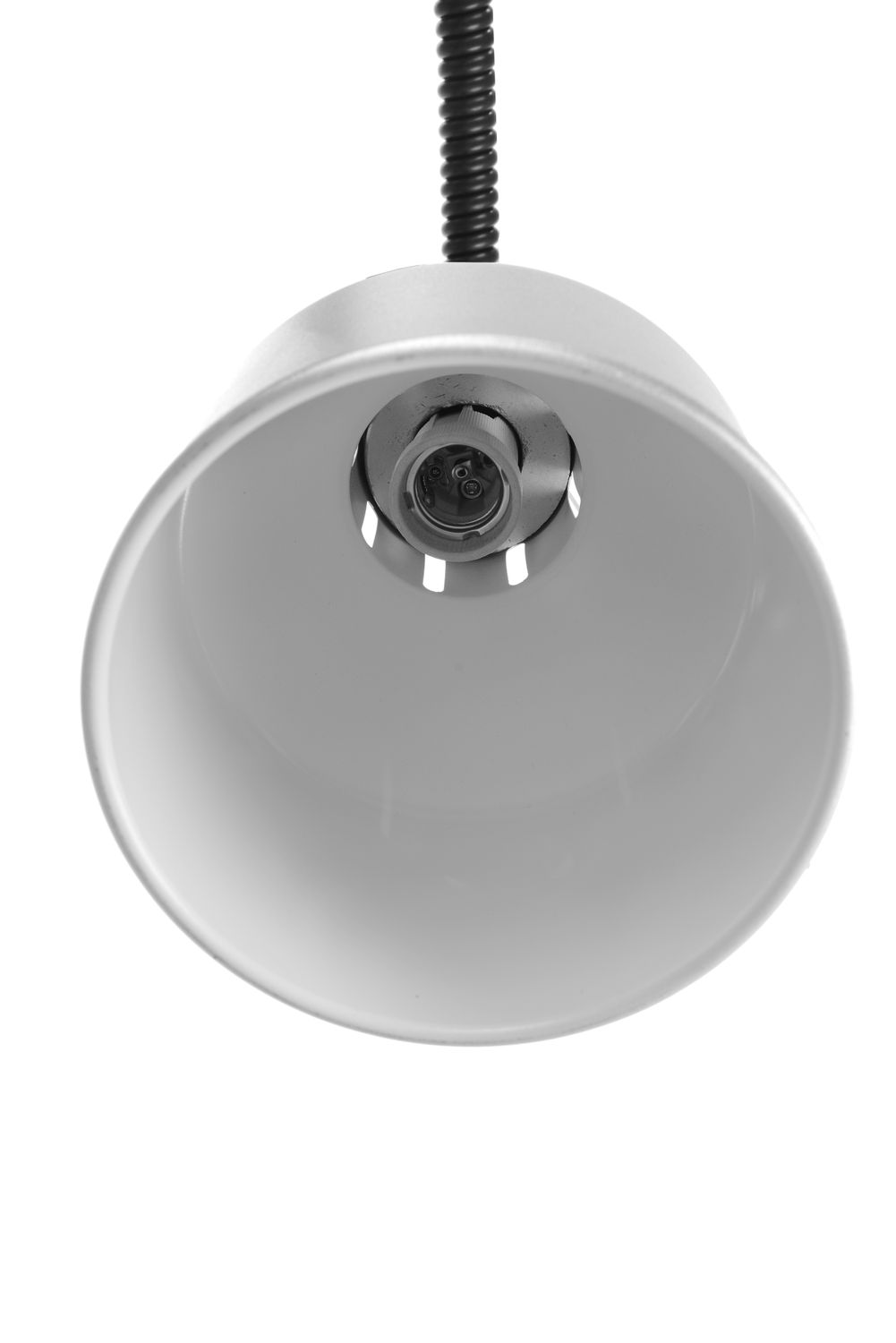 Lampa na ohrev jedál – závesná, valcová, HENDI, Strieborná, 230V/250W, ⌀175x(H)250mm