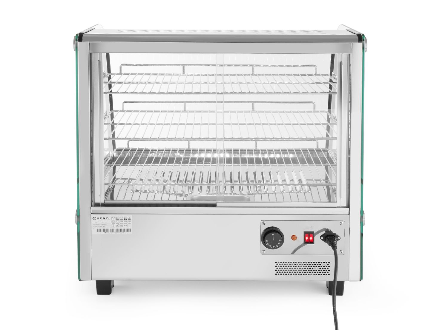 Vyhrievaný pultový displej, HENDI, 120 litrov, 230V/1100W, 685x575x(H)680mm 233726