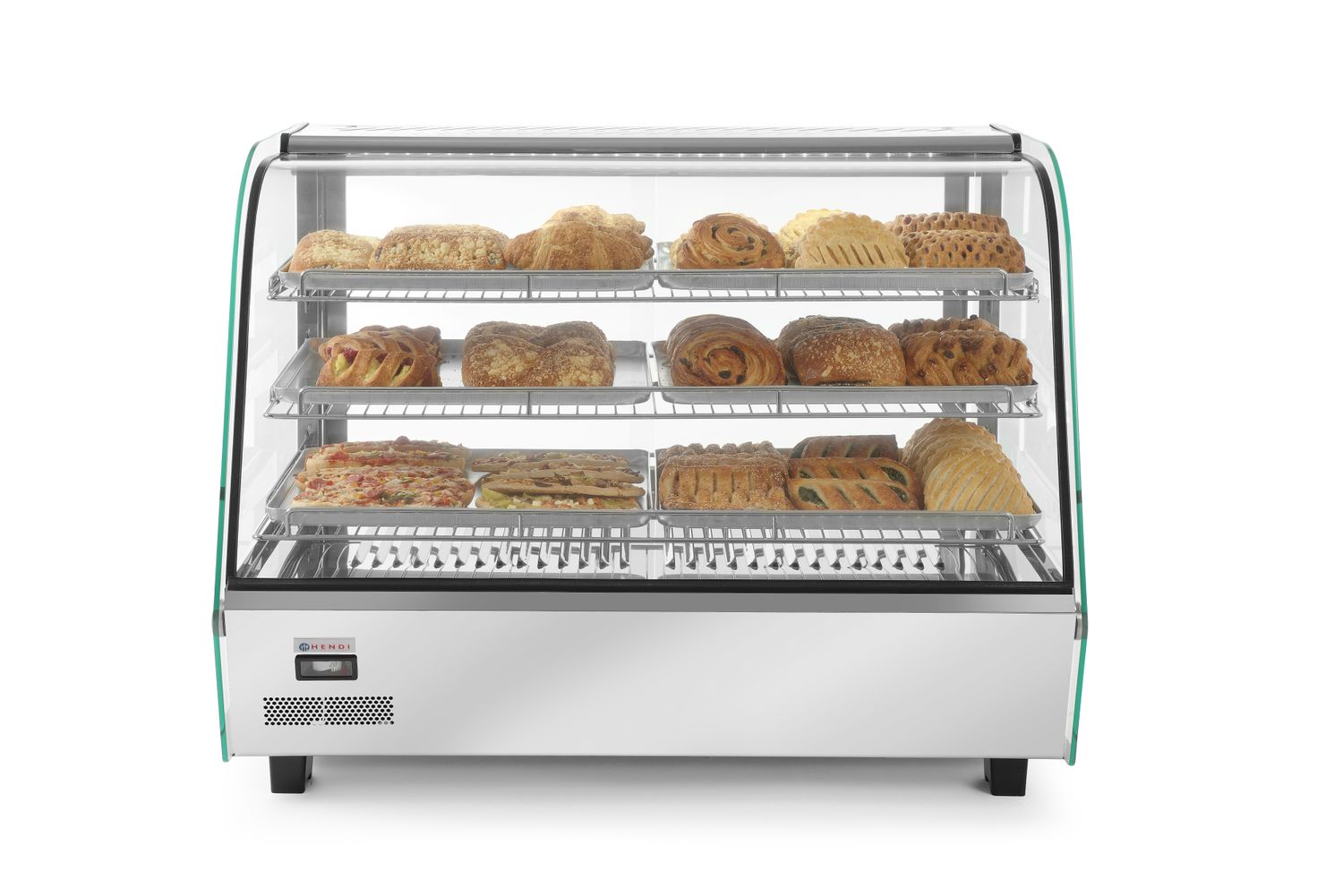Vyhrievaný pultový displej, HENDI, 160 litrov, 230V/1500W, 885x570x(H)680mm 233733
