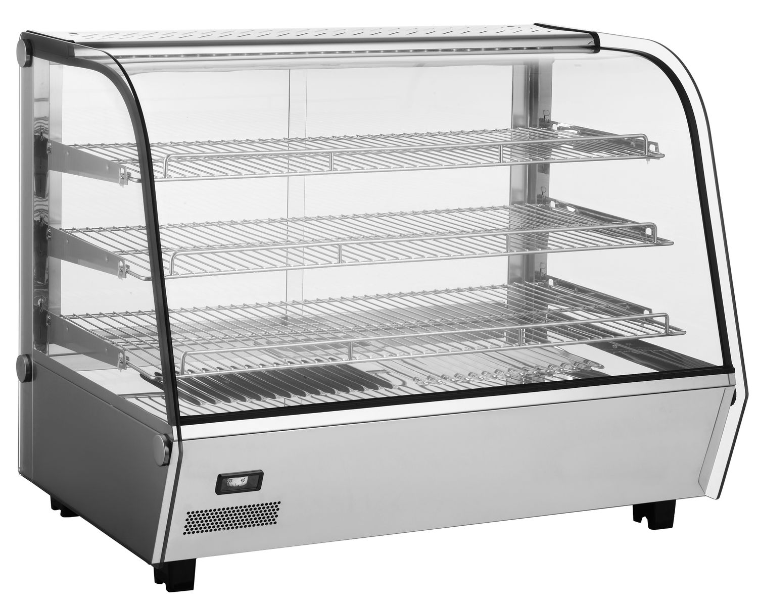 Vyhrievaný pultový displej, HENDI, 160 litrov, 230V/1500W, 885x570x(H)680mm 233733