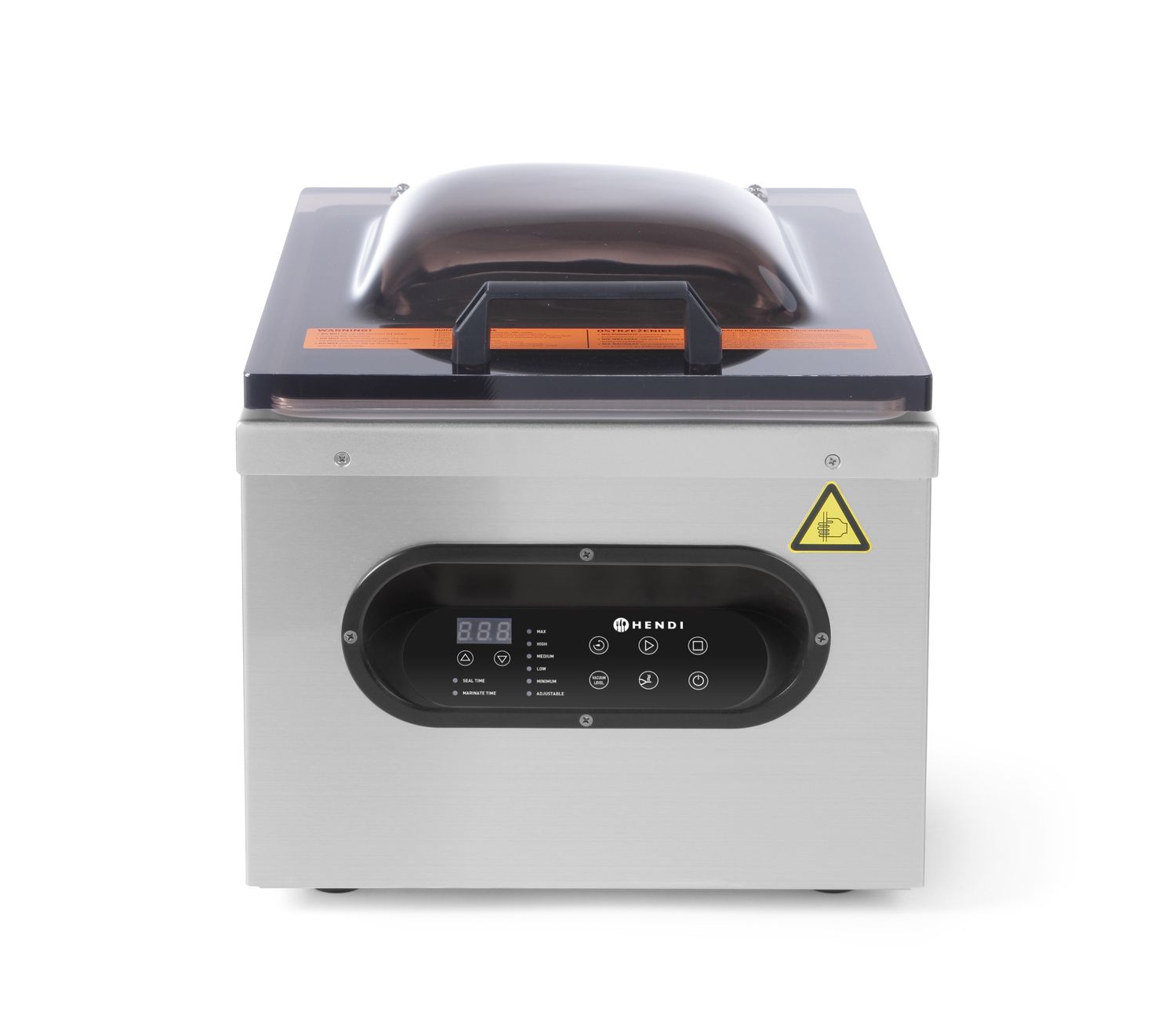 Vákuový baliaci stroj Kitchen Line - komorový, HENDI, Kitchen Line, 230V/630W, 360x490x(H)365mm KitchenLine HE 975398
