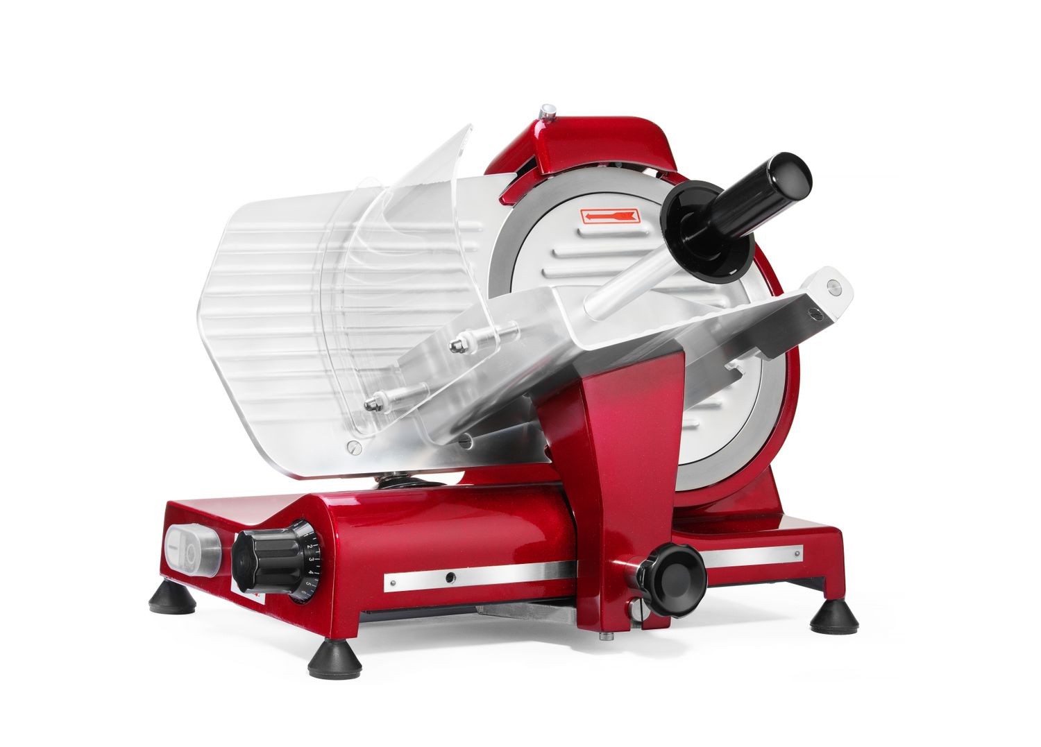 Krájač Profi Line 250, red edition, HENDI, Profi Line, 220-240V/320W, 514x484x(H)373mm