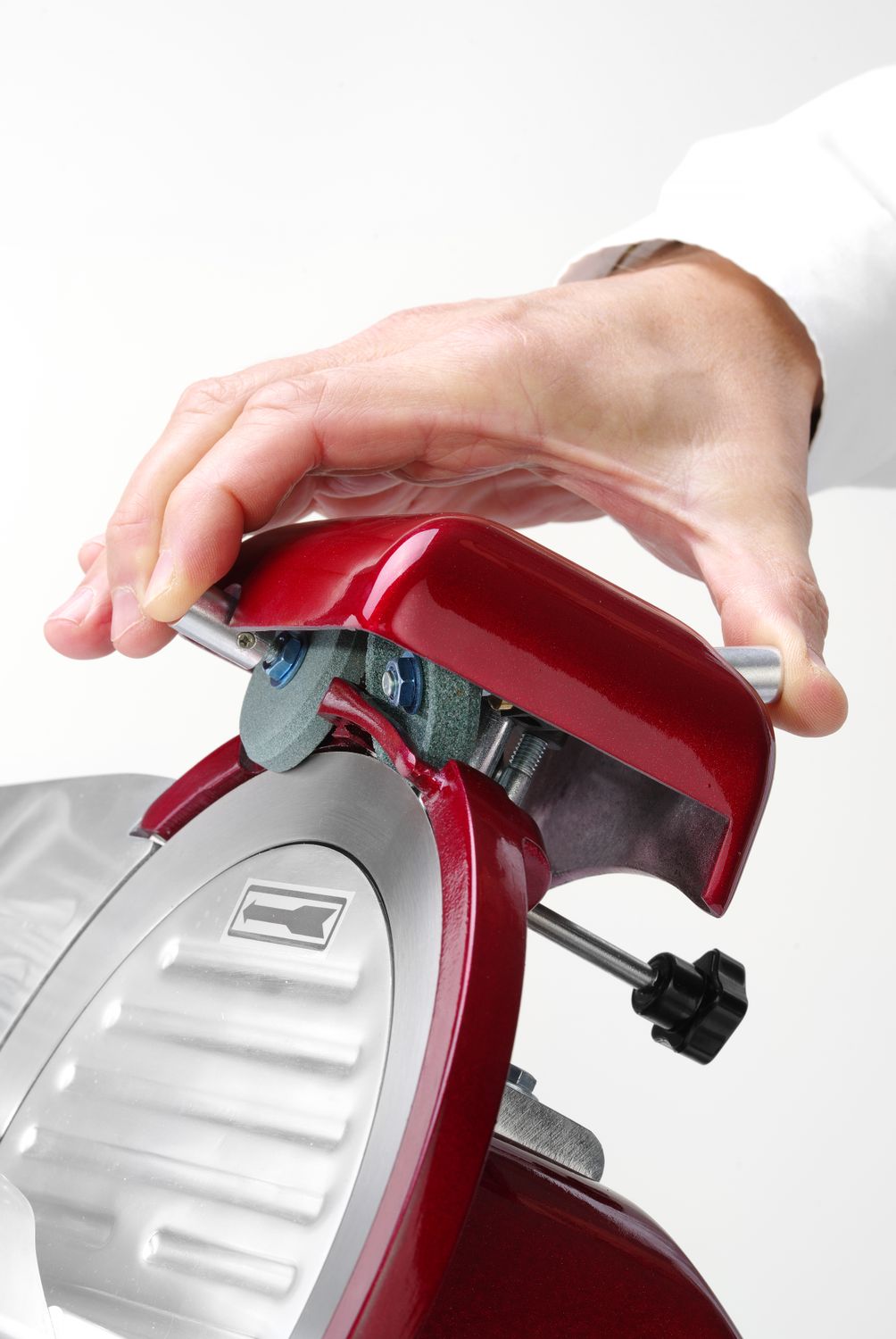 Krájač Profi Line 250, red edition, HENDI, Profi Line, 220-240V/320W, 514x484x(H)373mm