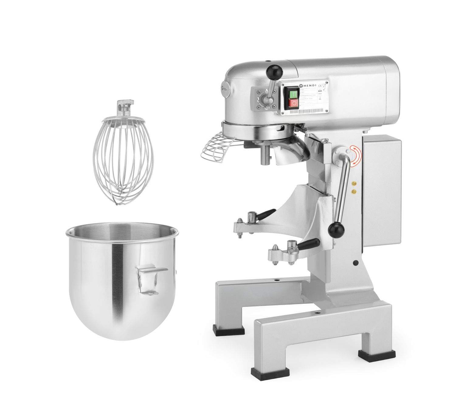Planétový mixér Kitchen Line, HENDI, Kitchen Line, 10L, 230V/600W, 422x475x(H)710mm 222836