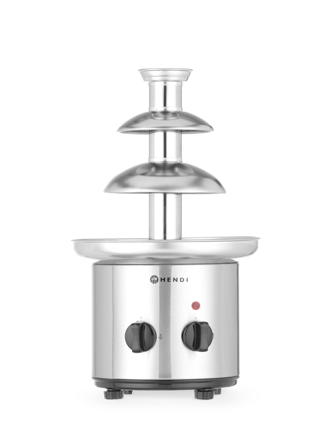 Fontána na čokoládové fondue 3 poschodová, HENDI, 230V/190W, ⌀215x(H)375mm 274101