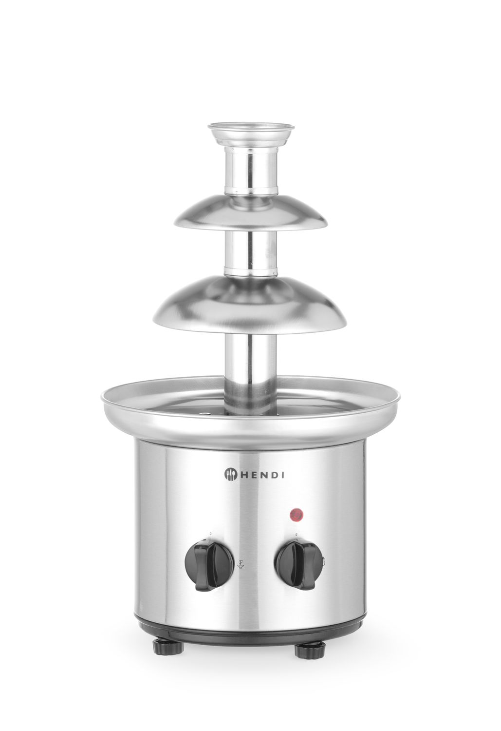 Fontána na čokoládové fondue 3 poschodová, HENDI, 230V/190W, ⌀215x(H)375mm 274101