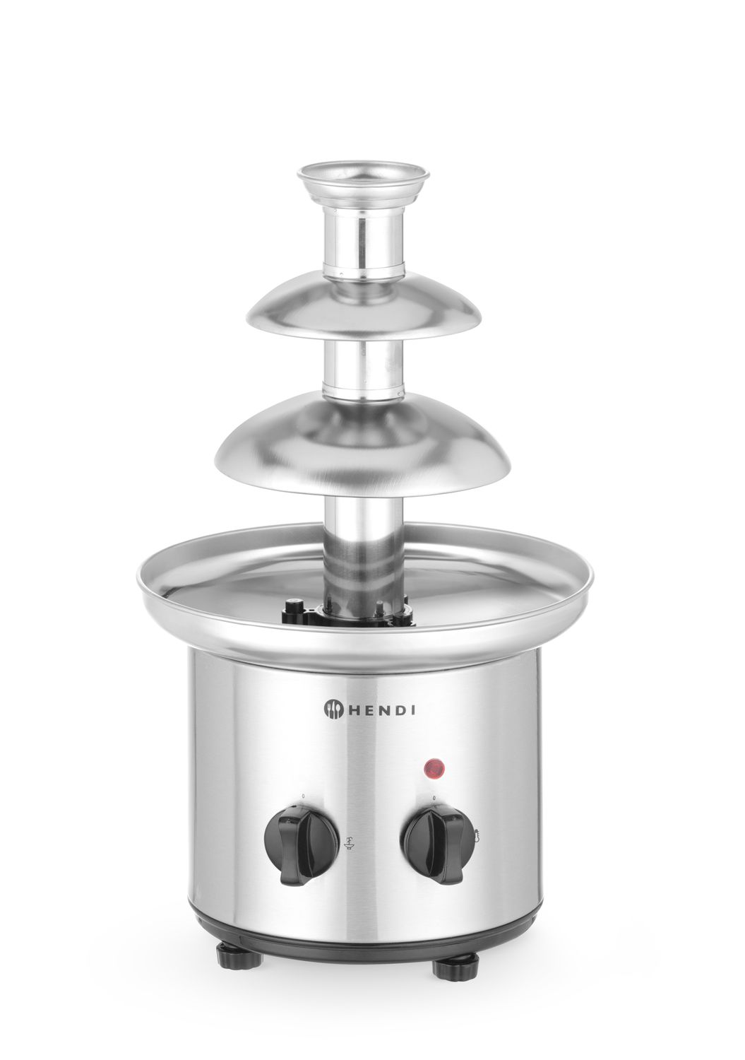 Fontána na čokoládové fondue 3 poschodová, HENDI, 230V/190W, ⌀215x(H)375mm 274101