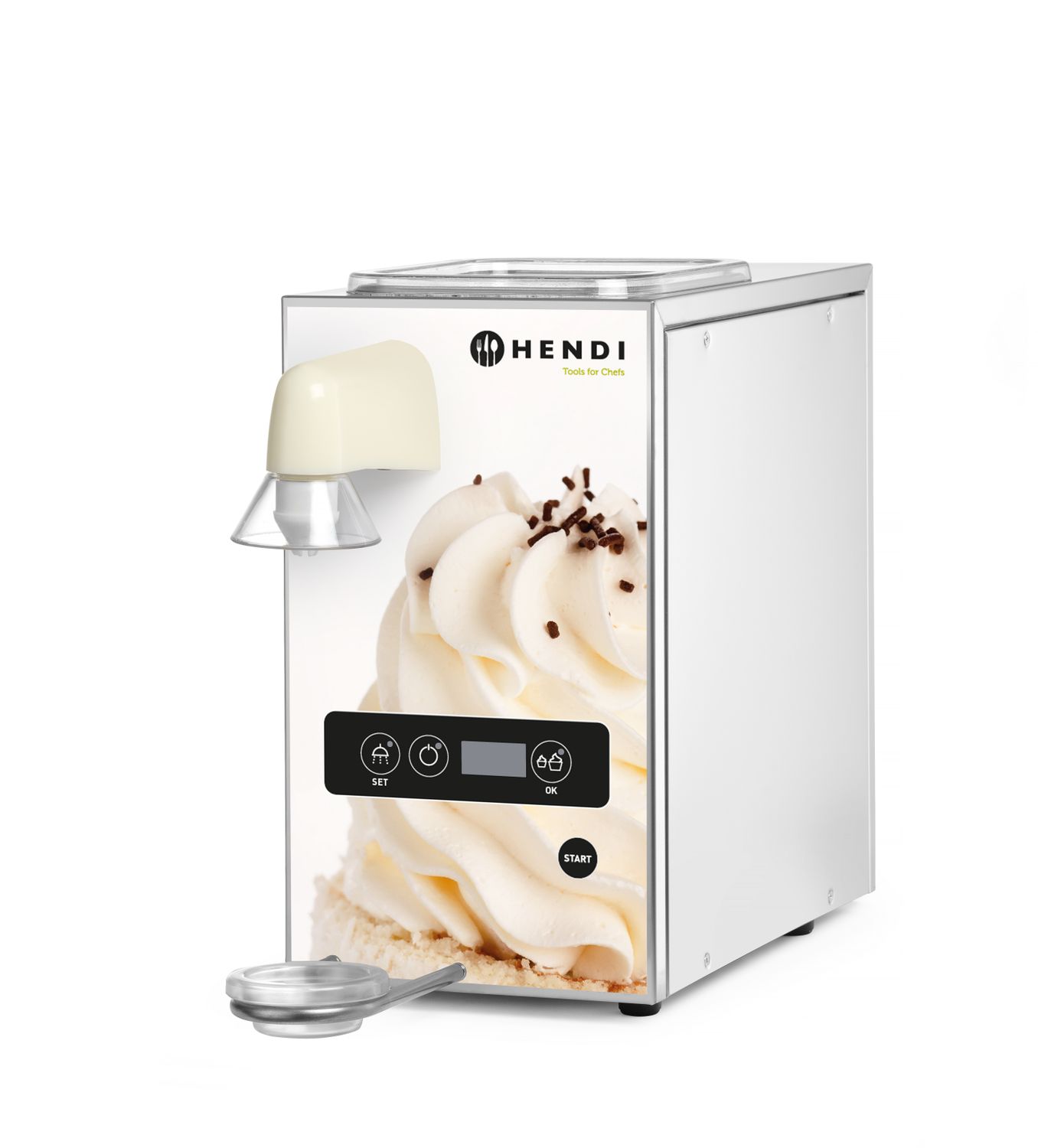 Automat na šľahačku elektronický HENDI 2,5, HENDI, 230V/500W, 400x230x(H)430mm Hendi , 2,5L, Kód: 290934