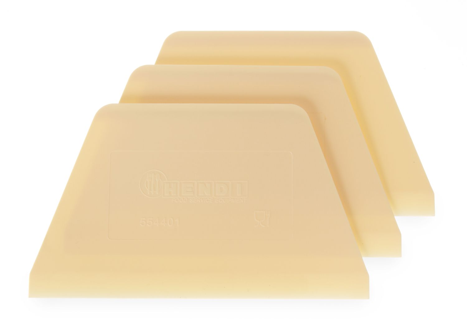 Lichobežníková cukrárska stierka – súprava 3 ks, HENDI, 3 ks, 216x128mm 554432