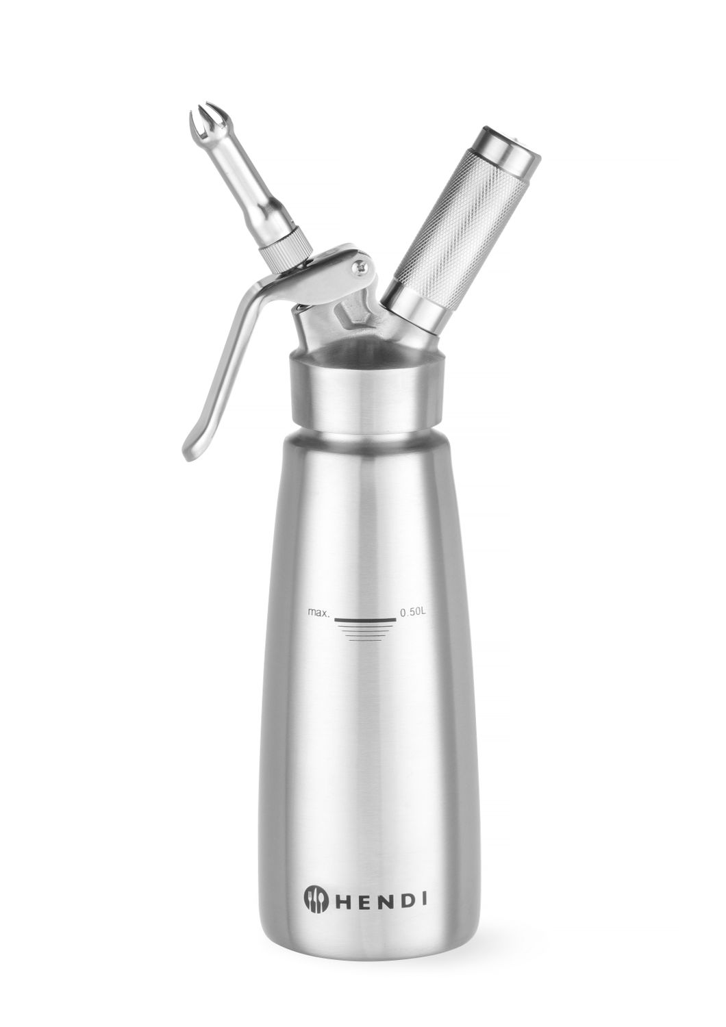 Sifónová fľaša na šľahačku, HENDI, Profi Line, 0,5L, ⌀85x(H)235mm ProfiLine 588017