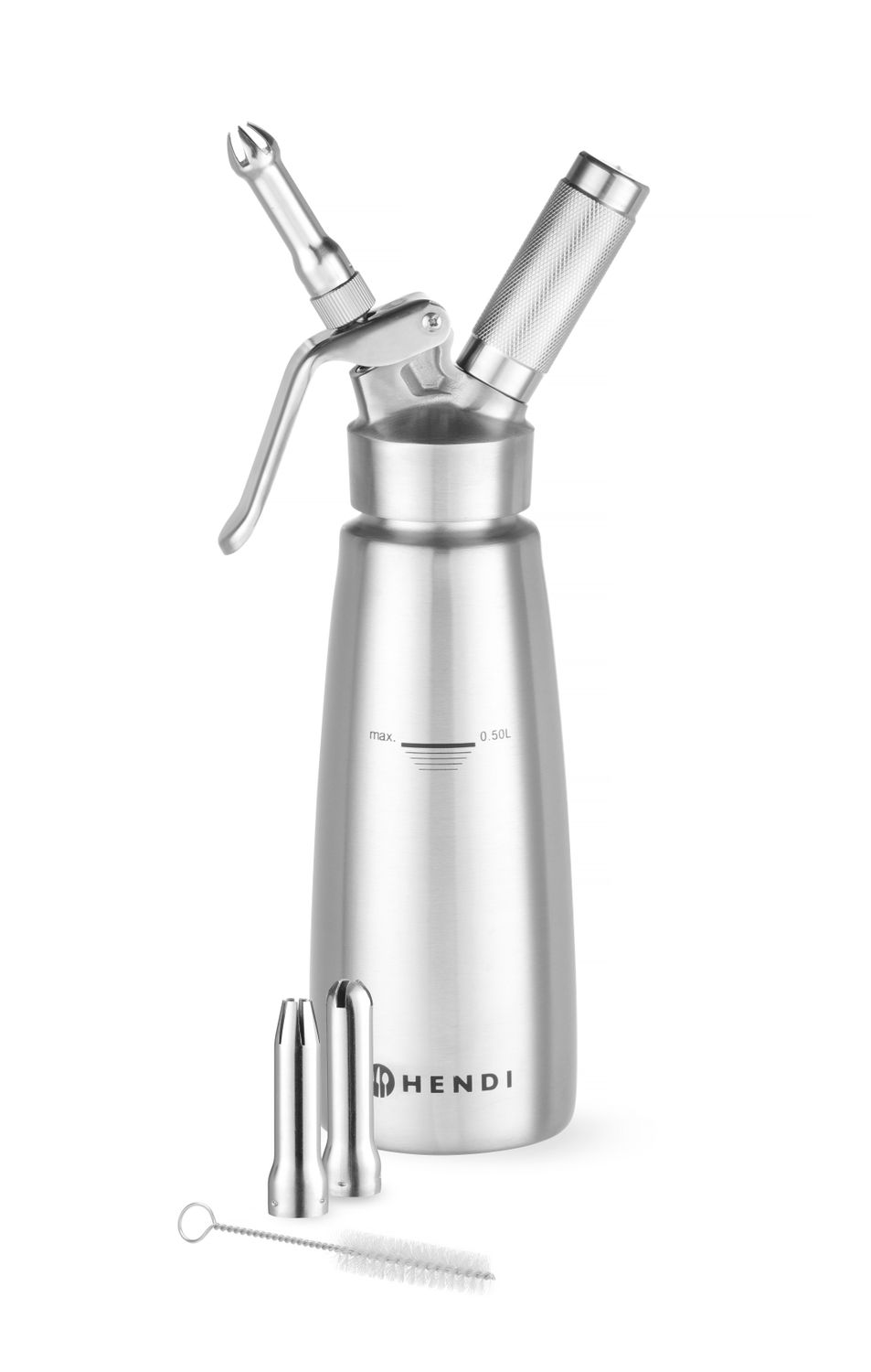 Sifónová fľaša na šľahačku, HENDI, Profi Line, 0,5L, ⌀85x(H)235mm ProfiLine 588017