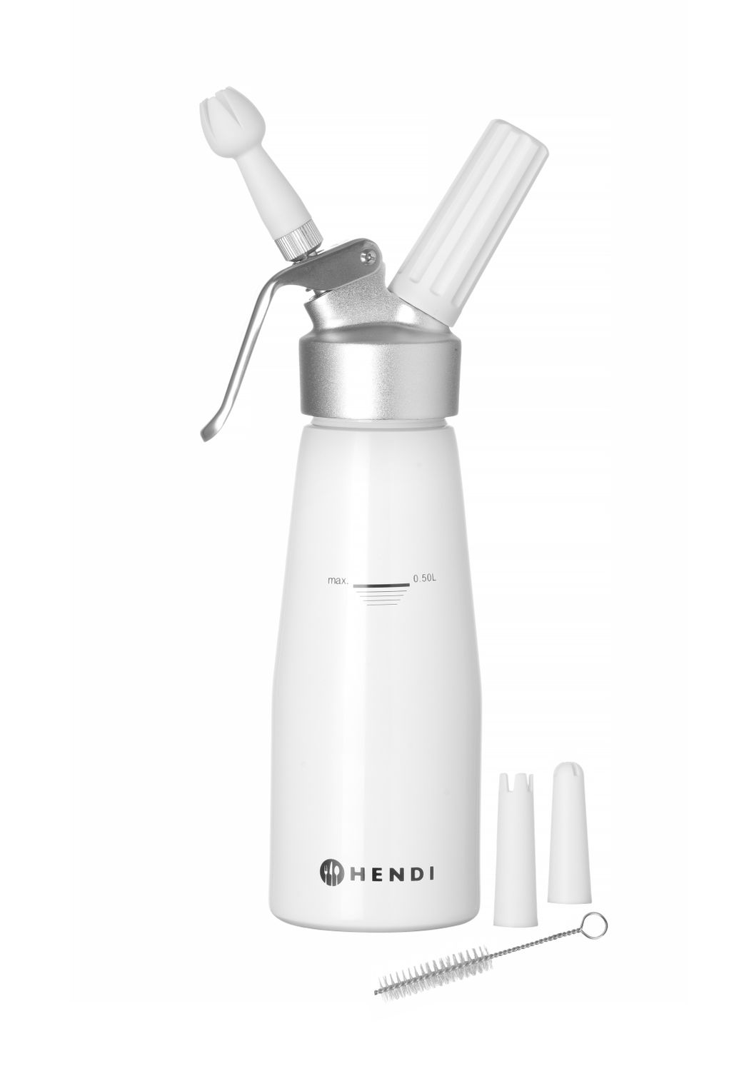 Sifónová fľaša na šľahačku, HENDI, Kitchen Line, 0,5L, ⌀80x(H)260mm KitchenLine 588369
