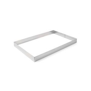Obdĺžniková pekárensko-cukrárenská forma, HENDI, 585x385x(H)60mm 585x385x(v)60mm, Kód: 512425