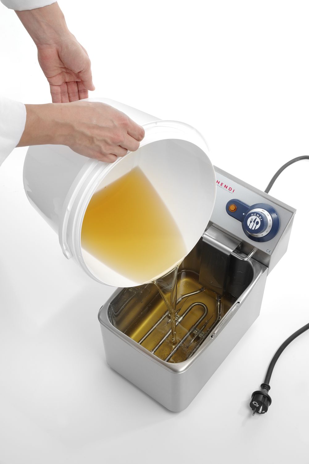 Vedro, HENDI, 11,5L, Biela, ⌀300x(H)230mm 196007