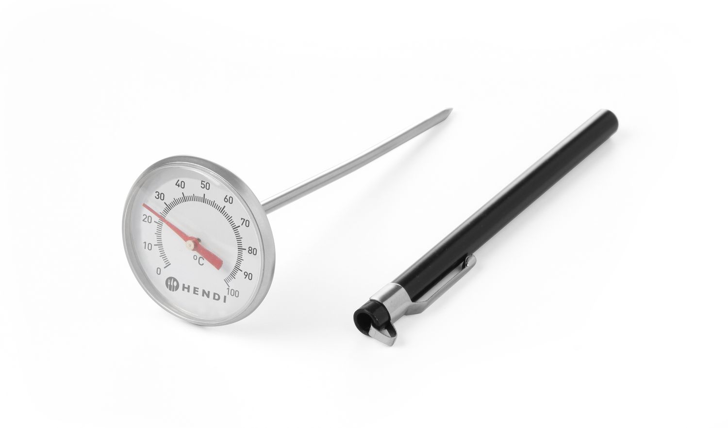 Analógový teplomer, HENDI, ⌀44.5x(H)140mm vreckoví 271216