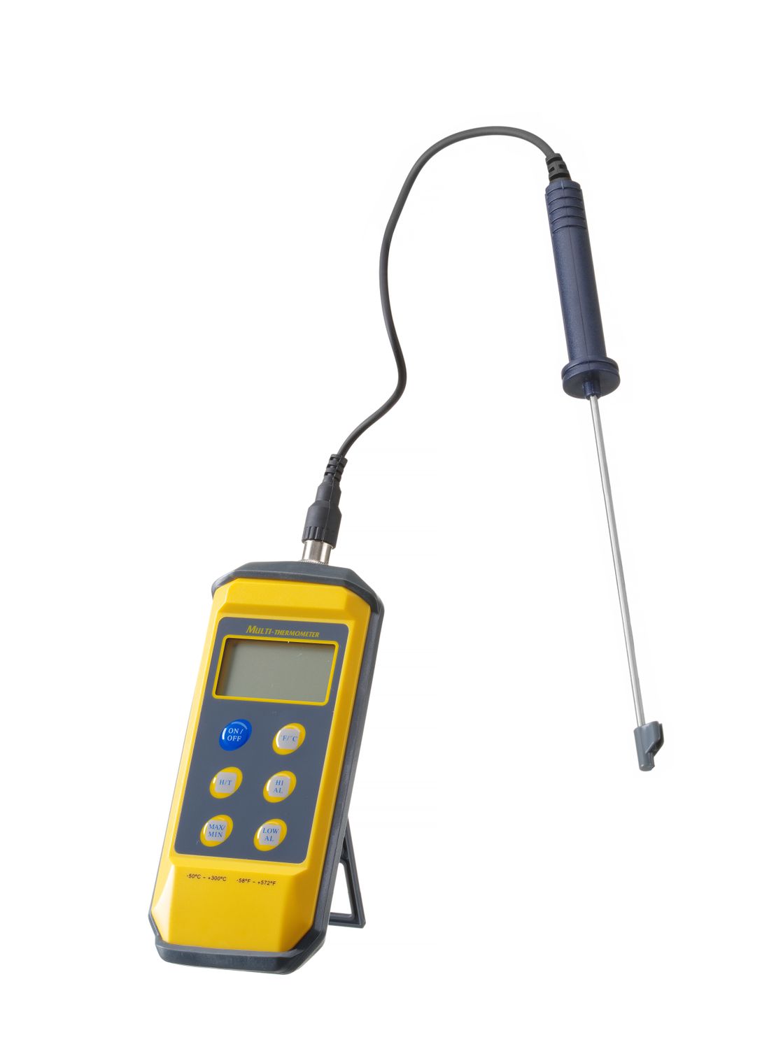 Digitálny teplomer so sondou, HENDI, 195x85x(H)45mm Otrasuvzdorný so sondou 271407