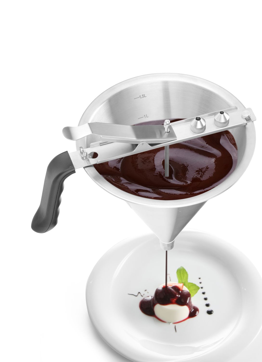 DÁVKOVACÍ LIEVIK na omáčky Profi Line, HENDI, Profi Line, 1,5L, ⌀212x(H)315mm ProfiLine 551806