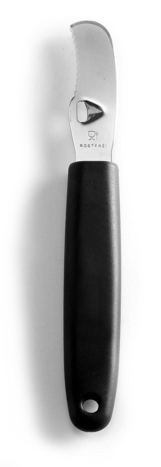 Nôž na šúpanie citrusov, HENDI, Čierna, (L)175mm 856055