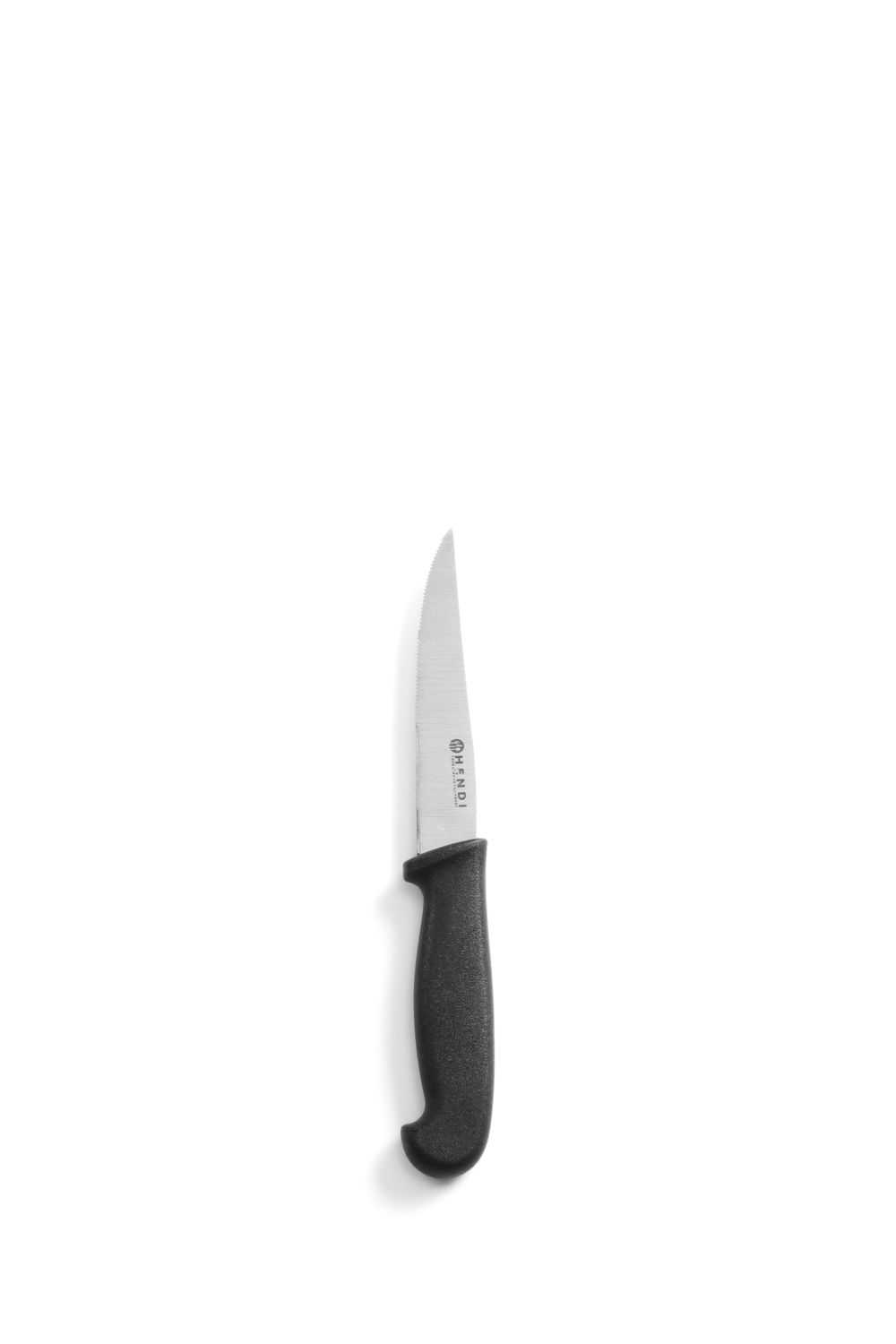 Univerzálny nôž, HENDI, zúbkovaný, (L)210mm čierny, Kód: 842102