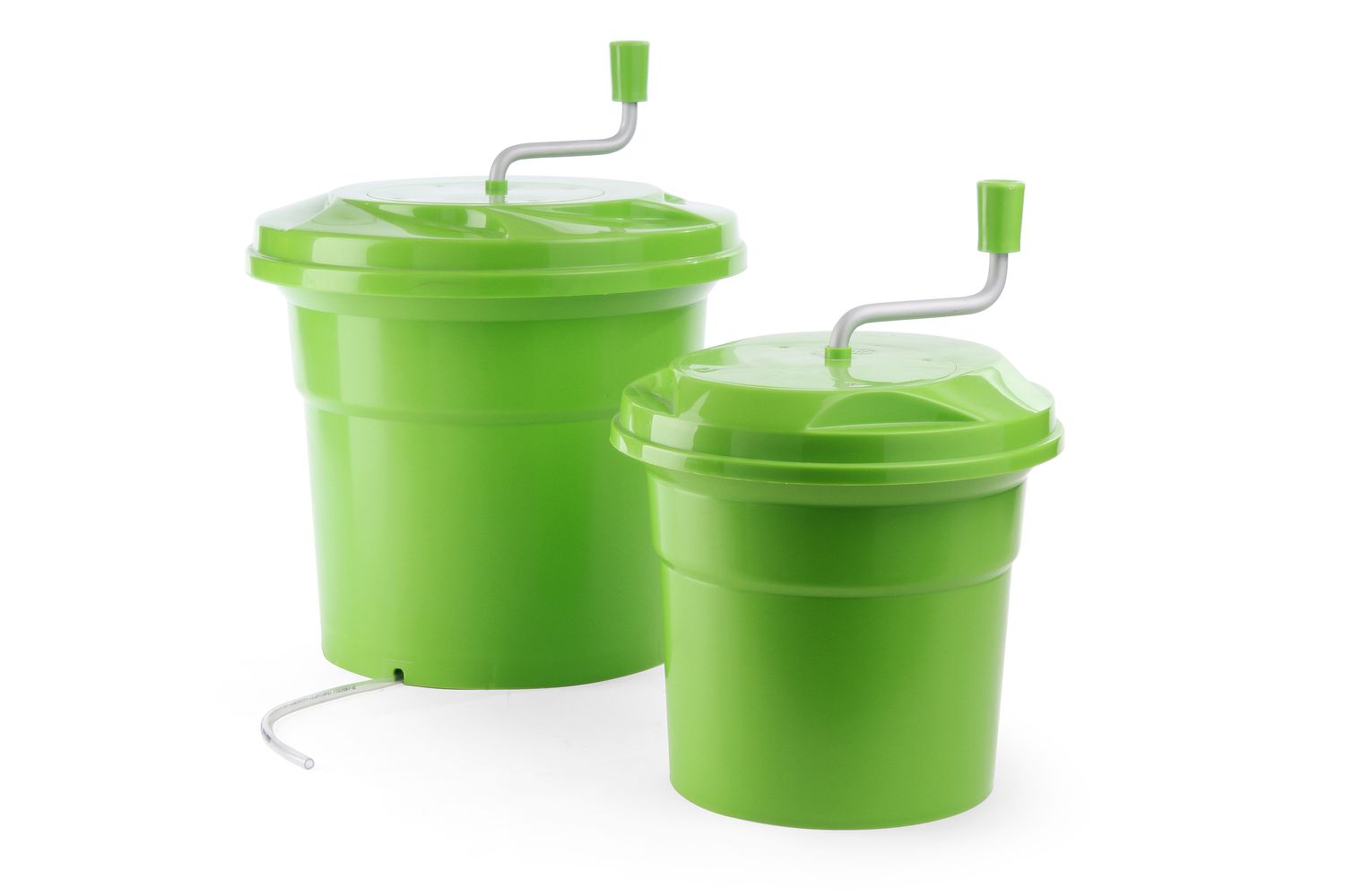 Odstredivka na šalát, HENDI, 12L, Zelená, ⌀335x(H)430mm Kód: 222553