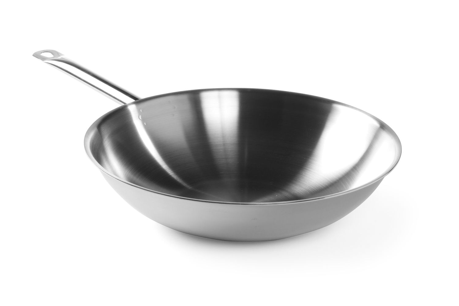 Panvica Wok 3-vrstvová – bez pokrievky, HENDI, ⌀360x(H)90mm 839003