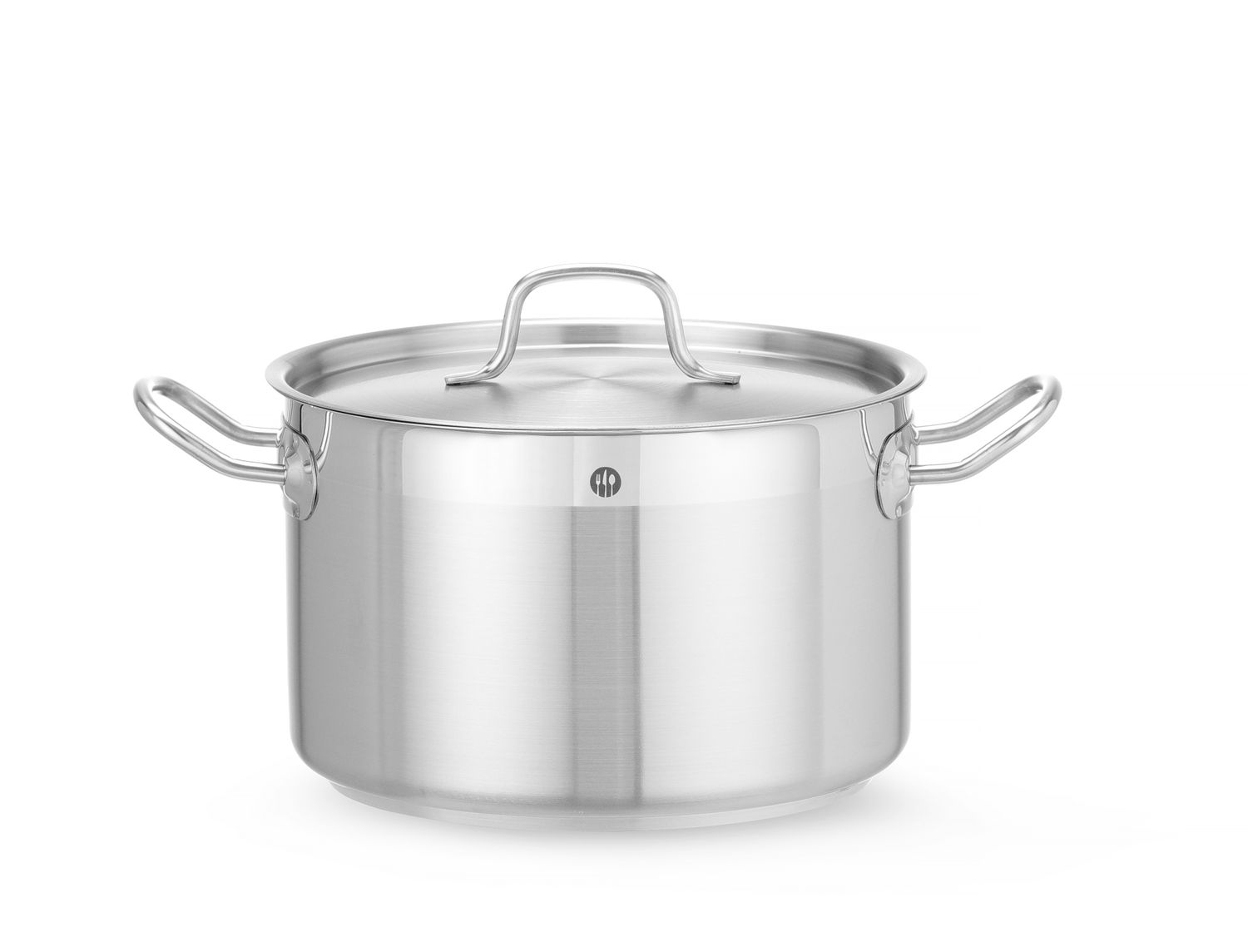 Stredný hrniec – s pokrievkou, HENDI, Profi Line, 7L, ⌀240x(H)150mm ProfiLine 831403