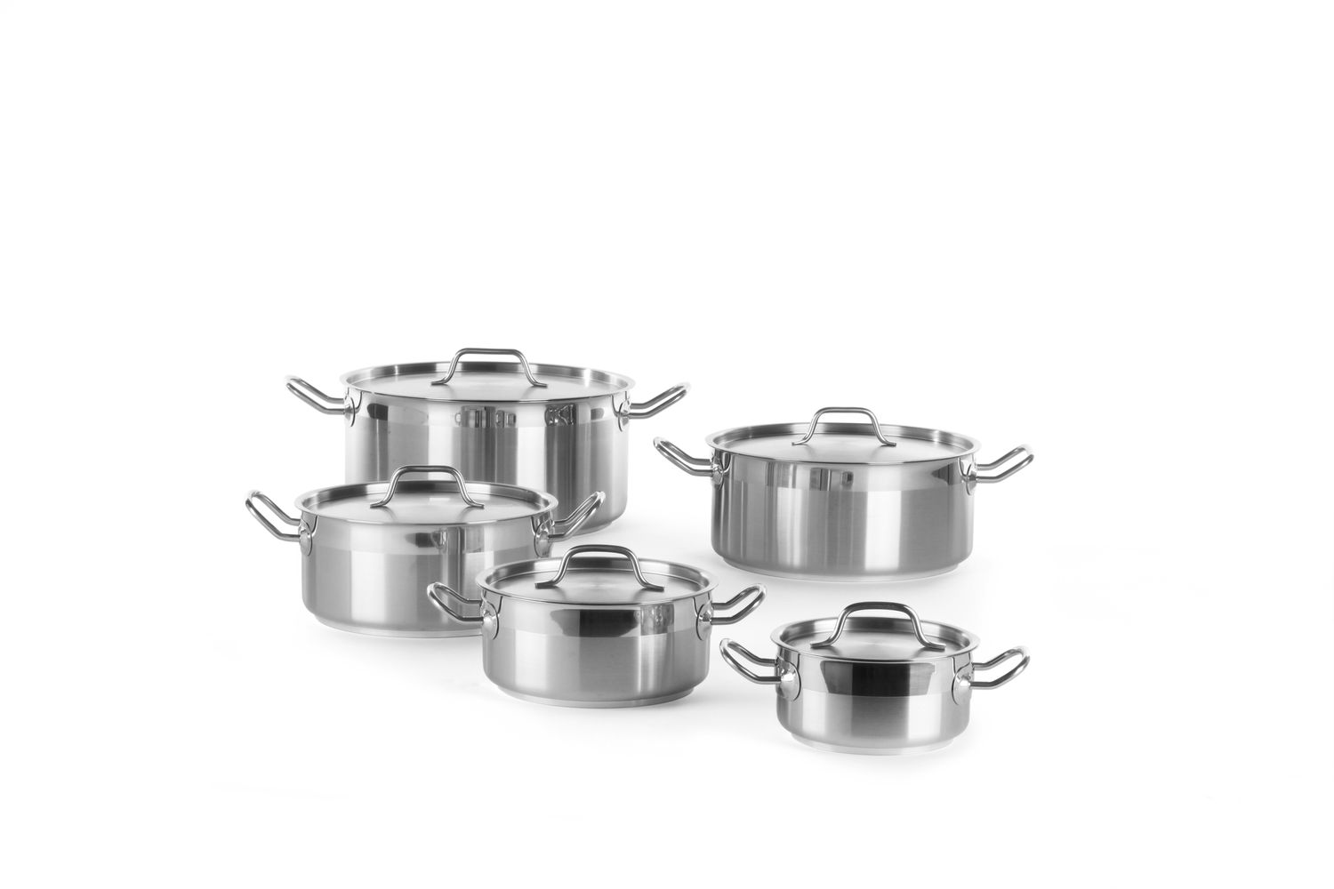 Nízky hrniec – s pokrievkou, HENDI, Profi Line, 12L, ⌀320x(H)150mm ProfiLine 830604