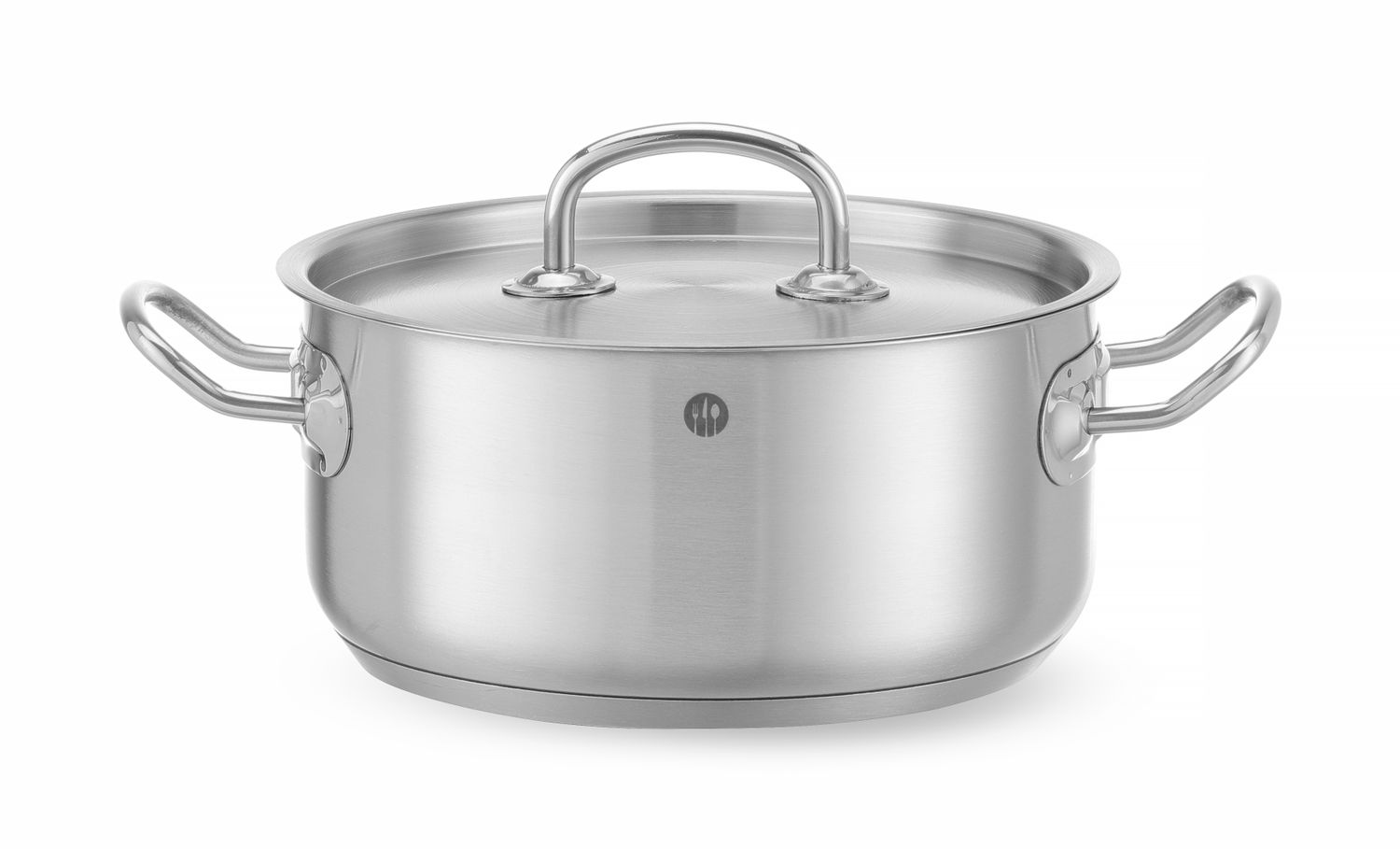 Nízky hrniec – s pokrievkou, HENDI, Kitchen Line, 2,9L, ⌀200x(H)95mm KitchenLine 836019