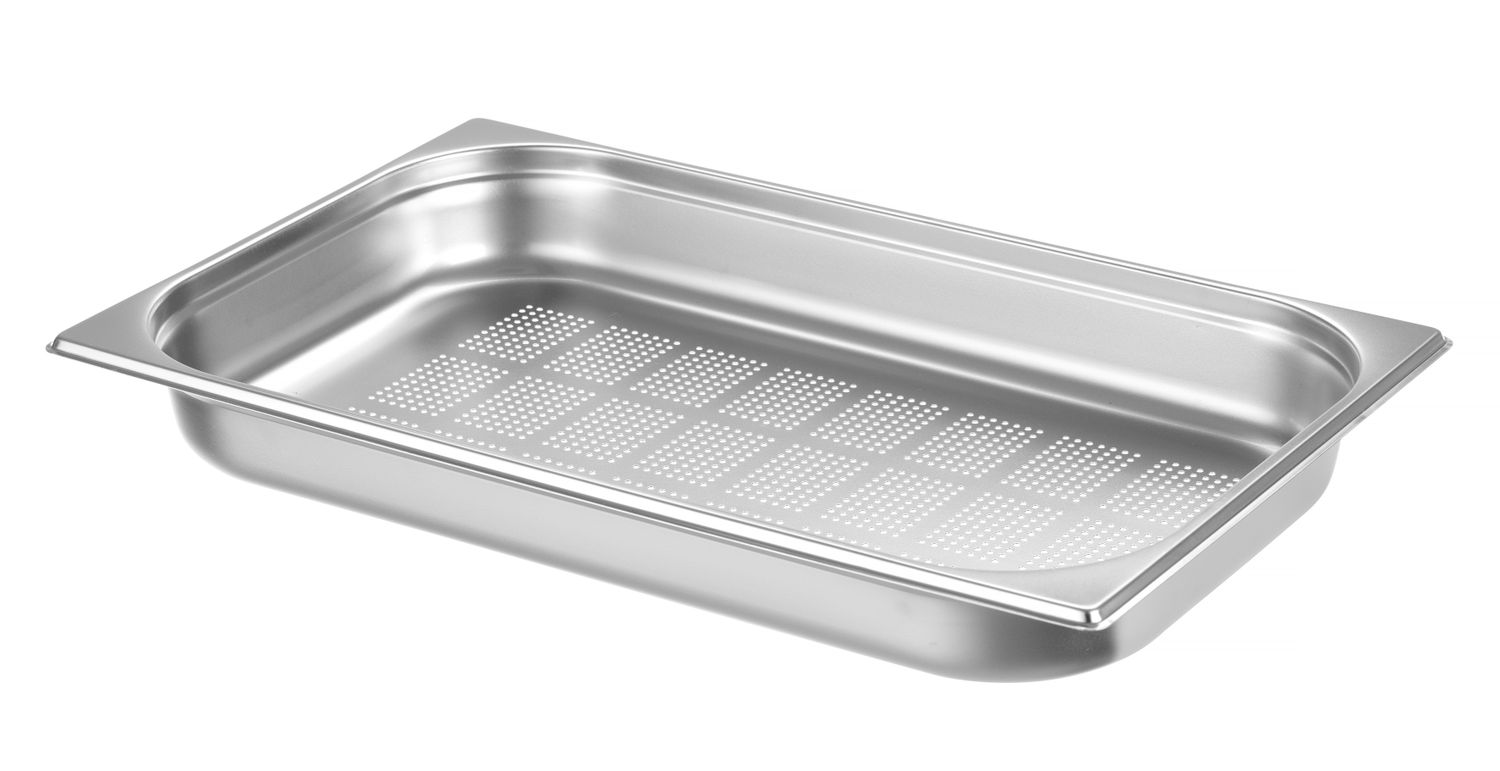 Nádoba GN 1/1 perforovaná, HENDI, Kitchen Line, GN 1/1, 9L, (H)65mm kod 807125, KitchenLine