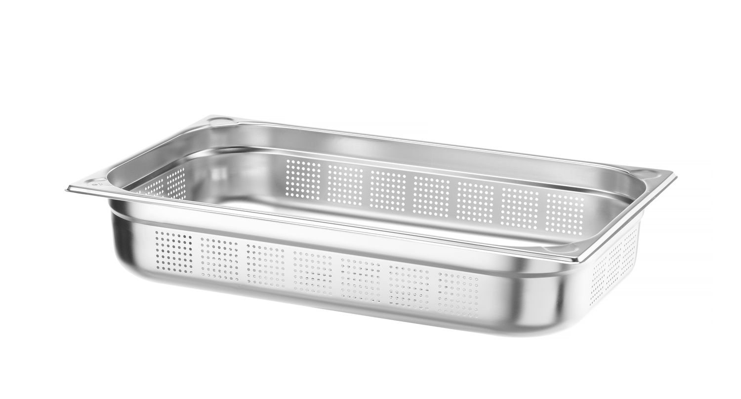 Nádoba GN 1/1 perforovaná, HENDI, Kitchen Line, GN 1/1, 14L, (H)100mm kod 807132, KitchenLine