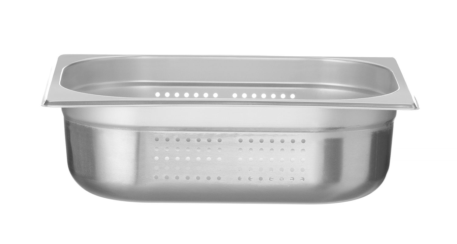 Nádoba GN 1/2 perforovaný, HENDI, Kitchen Line, GN 1/2, 6,5L, (H)100mm kod 807330, KitchenLine