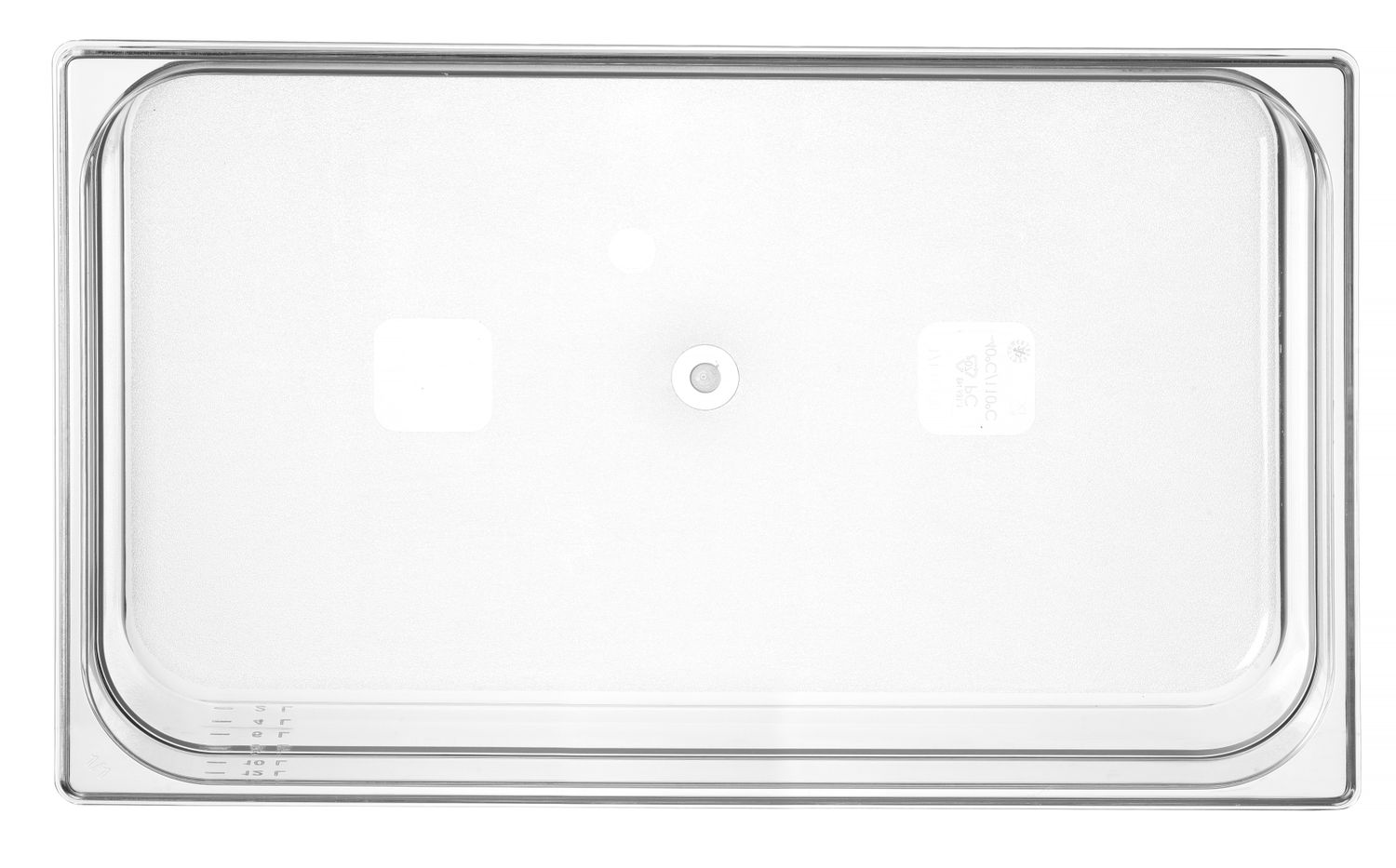 Nádoba GN 1/1, HENDI, Profi Line, GN 1/1, 14L, Priehľadná, 530x325x(H)100mm Kód: 861226