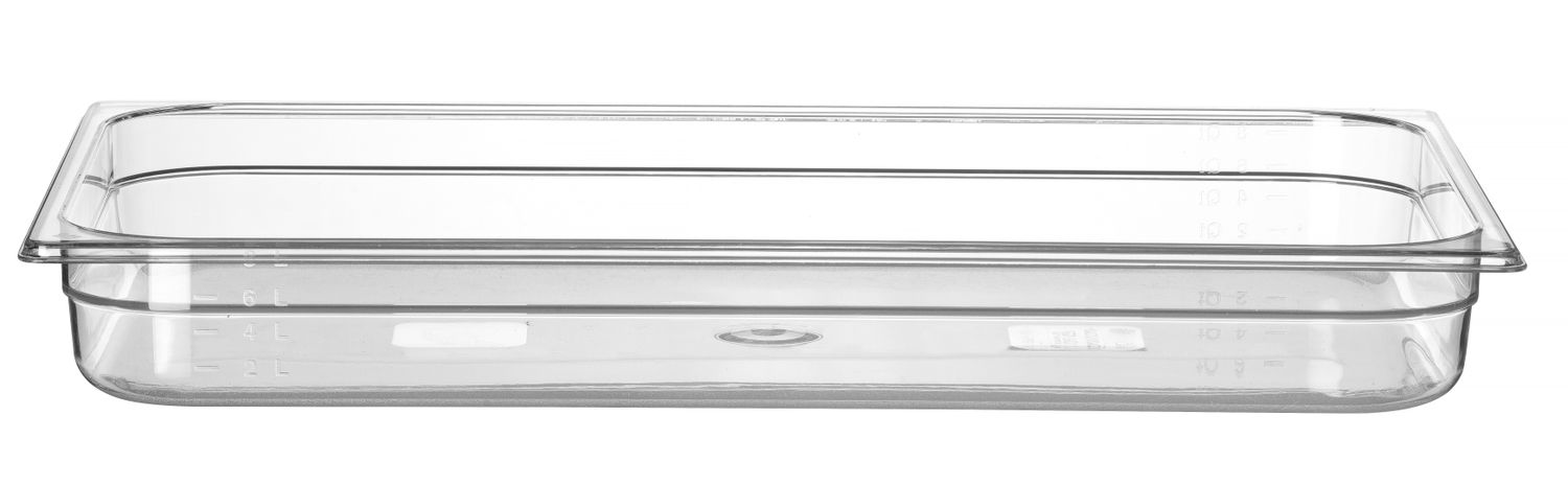 Nádoba GN 1/1, HENDI, Profi Line, GN 1/1, 9L, Priehľadná, 530x325x(H)65mm Kód: 861233