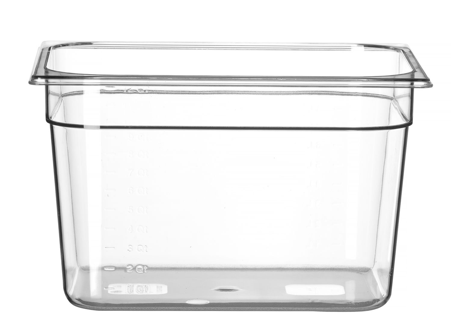Nádoba GN 1/2, HENDI, Profi Line, GN 1/2, 12,5L, Priehľadná, 325x265x(H)200mm Kód: 861400