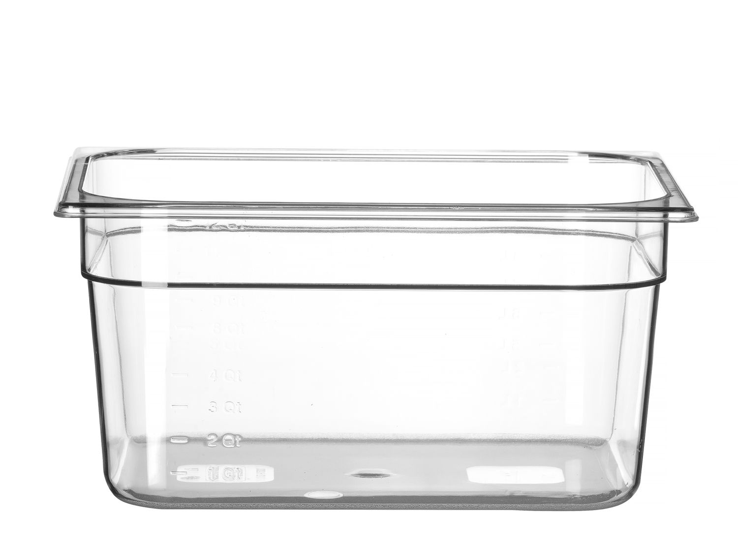 Nádoba GN 1/2, HENDI, Profi Line, GN 1/2, 9,5L, Priehľadná, 325x265x(H)150mm Kód: 861417