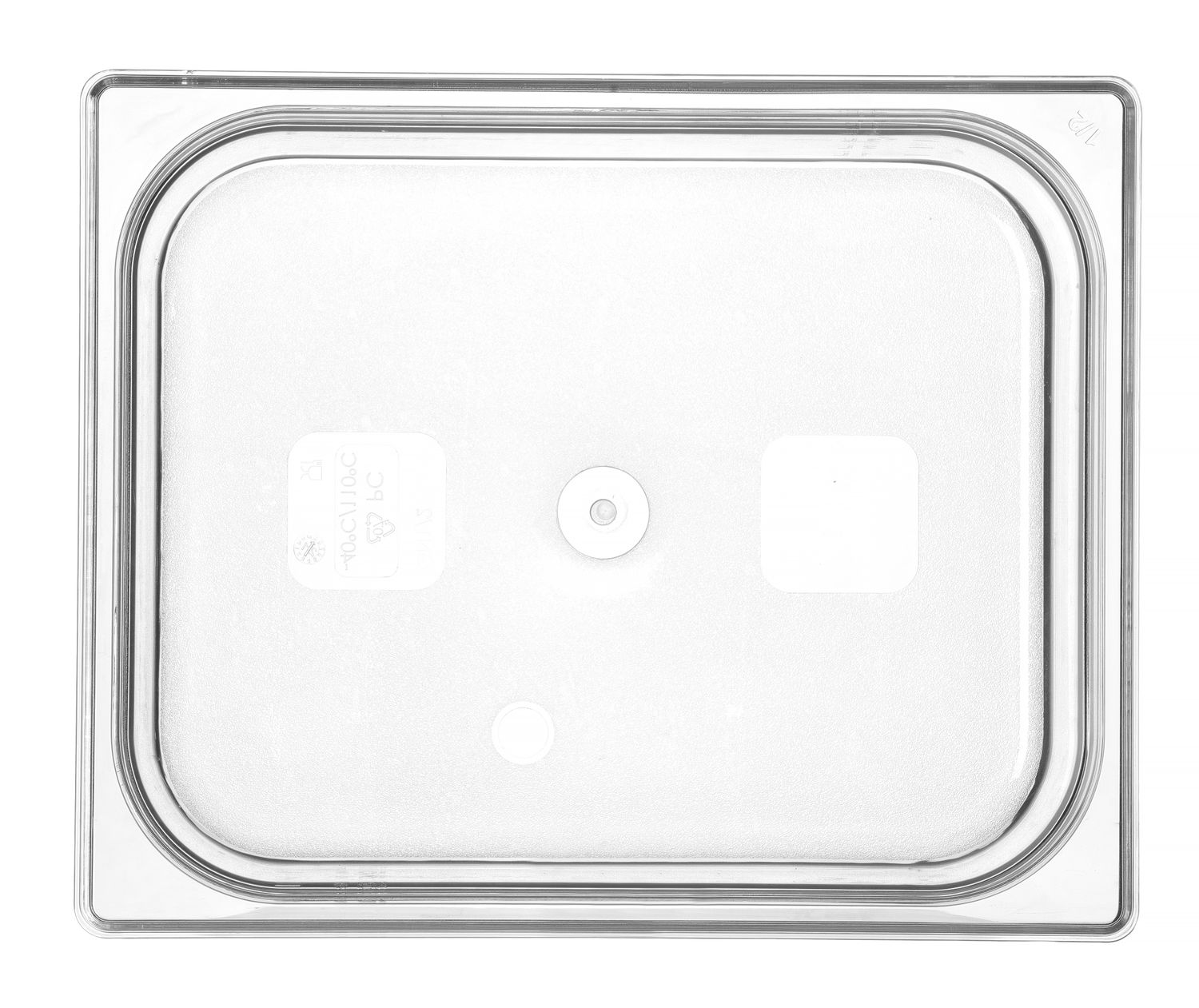 Nádoba GN 1/2, HENDI, Profi Line, GN 1/2, 6,5L, Priehľadná, 325x265x(H)100mm Kód: 861424