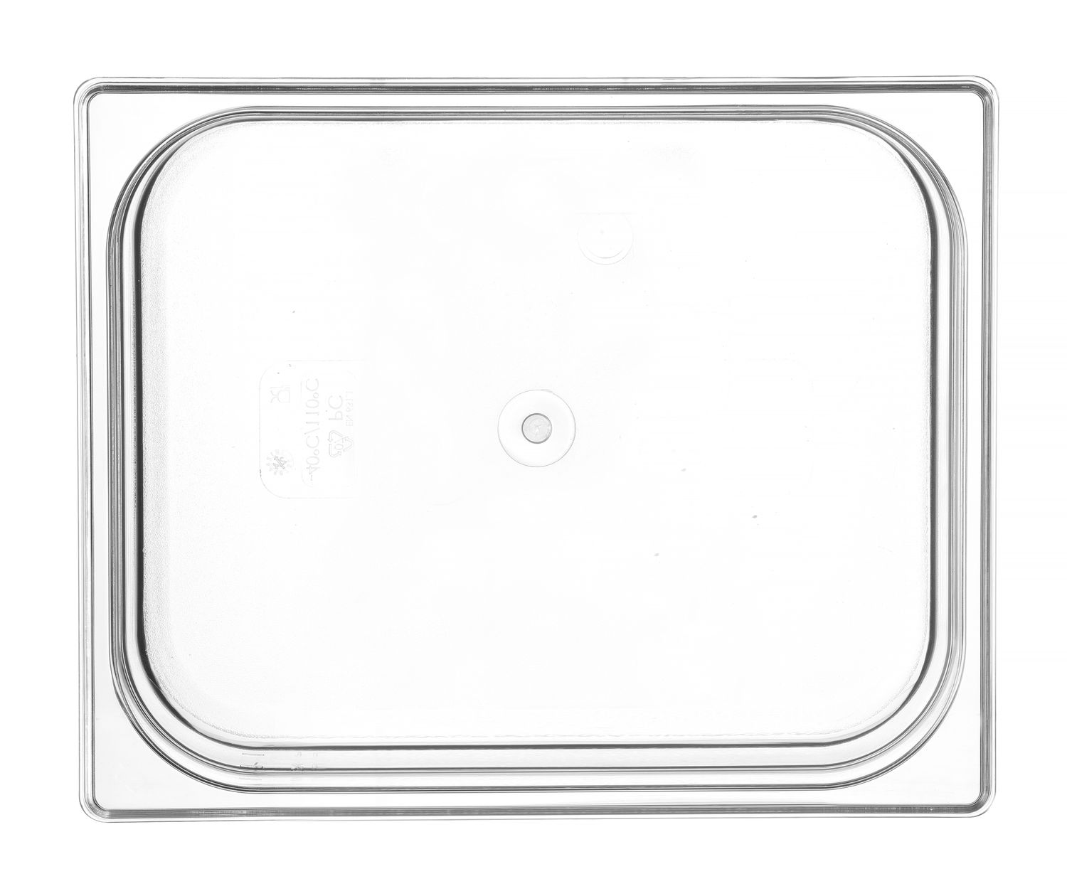 Nádoba GN 1/2, HENDI, Profi Line, GN 1/2, 4L, Priehľadná, 325x265x(H)65mm Kód: 861431