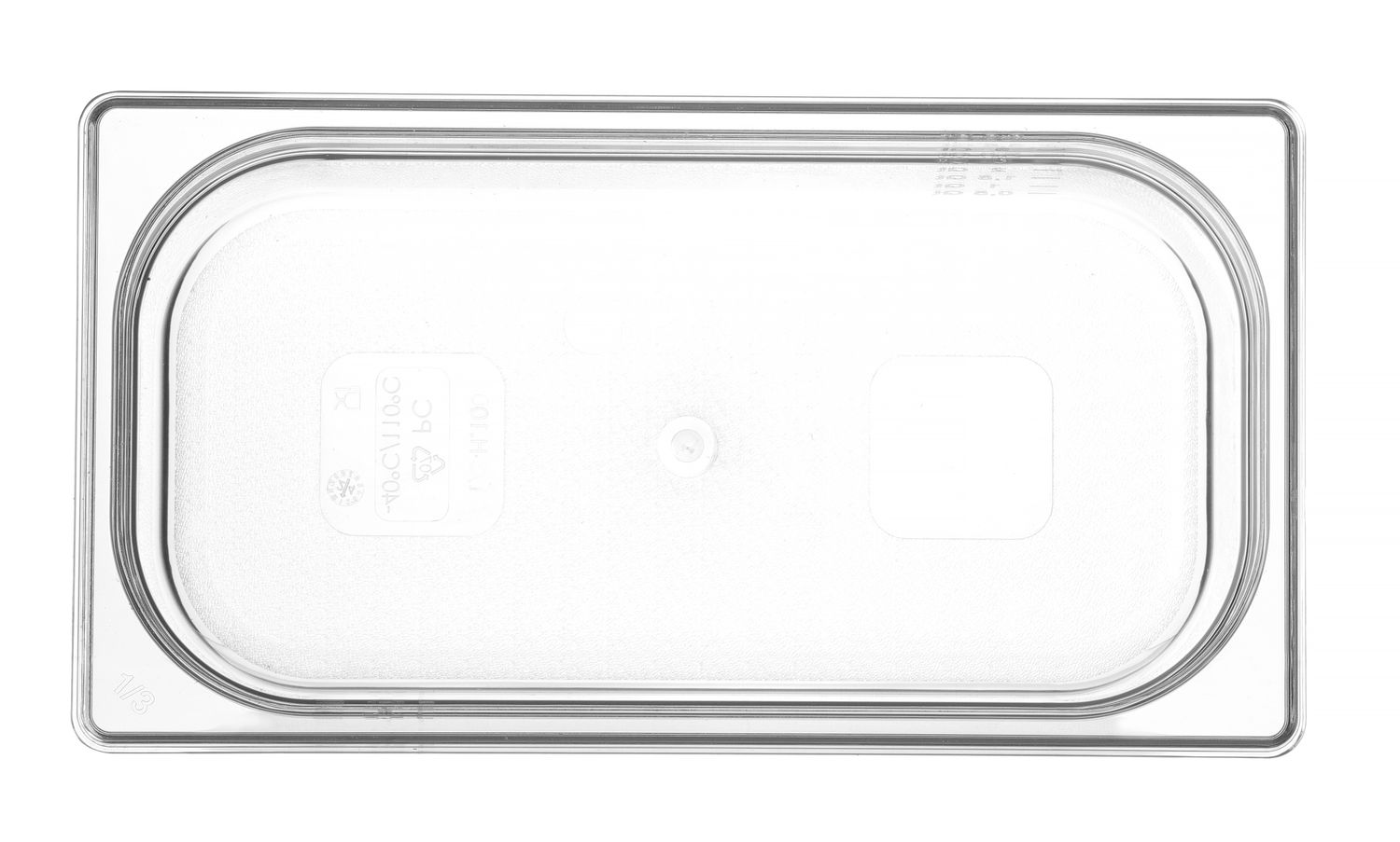 Nádoba GN 1/3, HENDI, Profi Line, GN 1/3, 4L, Priehľadná, 325x176x(H)100mm Kód: 861523