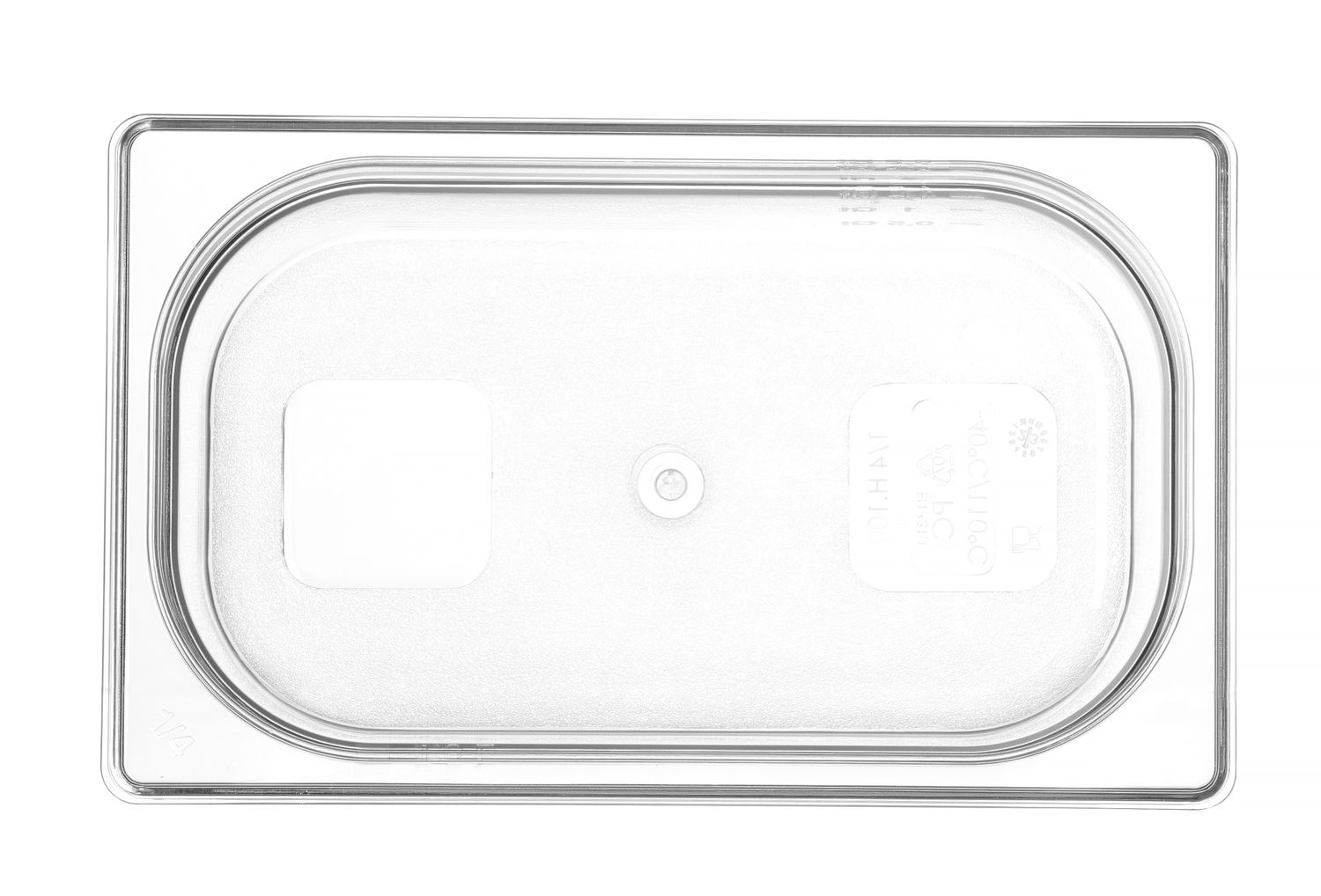 Nádoba GN 1/4, HENDI, Profi Line, GN 1/4, 2,8L, Priehľadná, 265x162x(H)100mm Kód: 861622