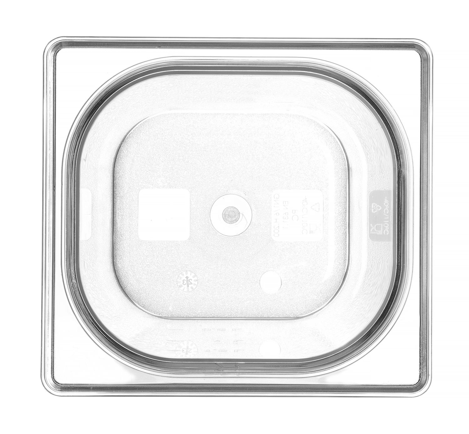 Nádoba GN 1/6, HENDI, Profi Line, GN 1/6, 3,4L, Priehľadná, 176x162x(H)200mm Kód: 861707