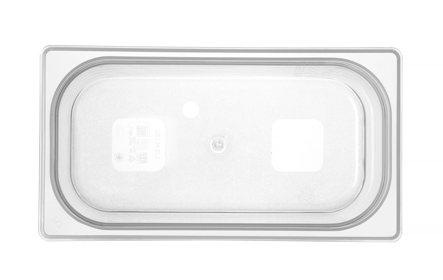 Nádoba GN 1/3, HENDI, GN 1/3, 5,7L, Priehľadná, 325x176x(H)150mm Kód: 880265