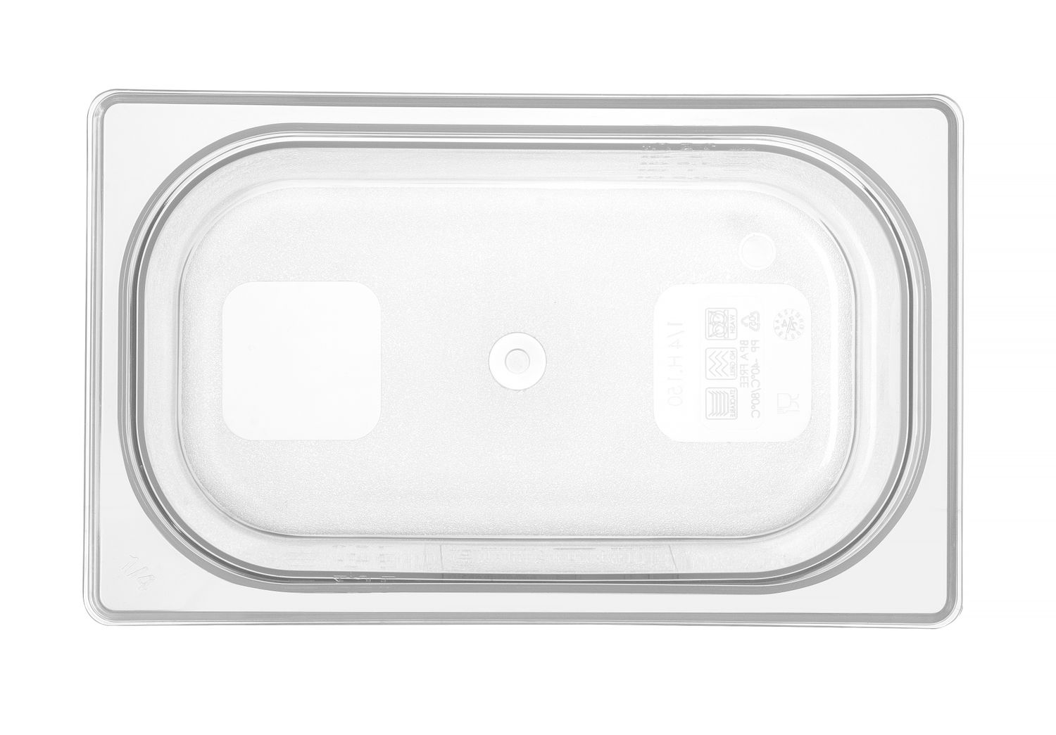 Nádoba GN 1/4, HENDI, GN 1/4, 4L, Priehľadná, 265x162x(H)150mm Kód: 880364