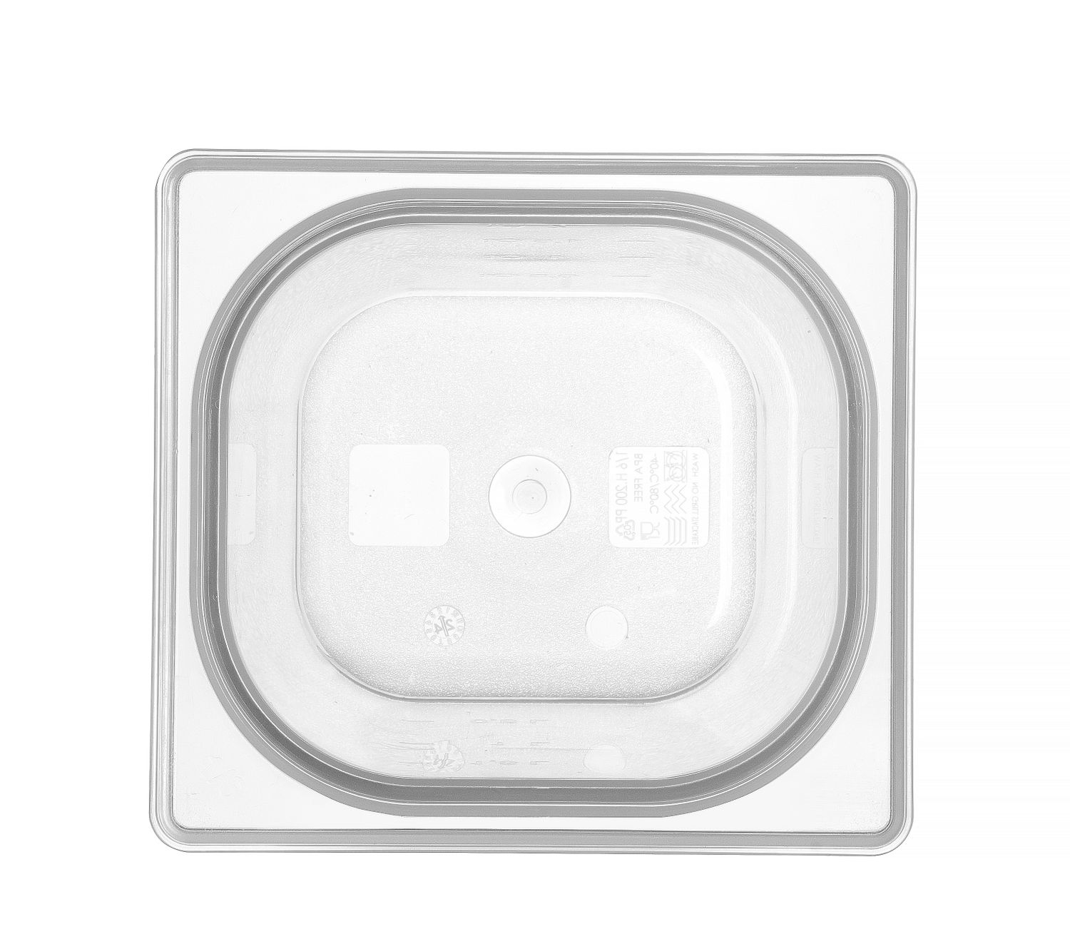 Nádoba GN 1/6, HENDI, GN 1/6, 3,4L, Priehľadná, 176x162x(H)200mm Kód: 880456